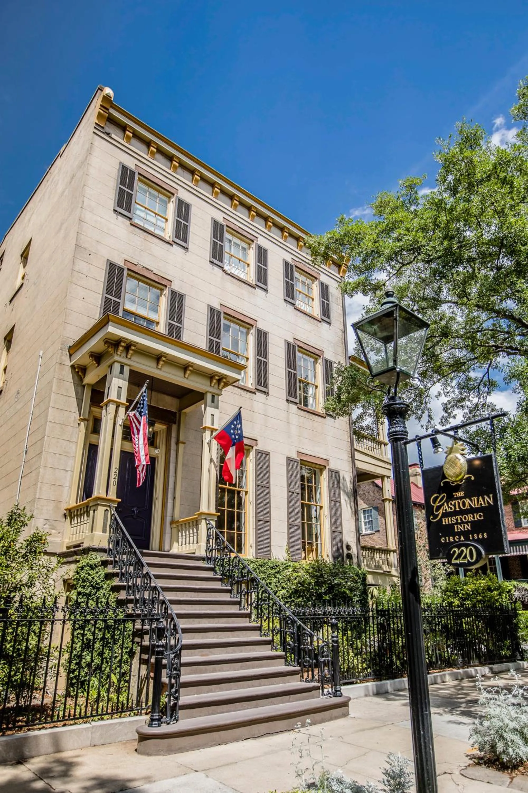 Property building in The Gastonian, Historic Inns of Savannah Collection