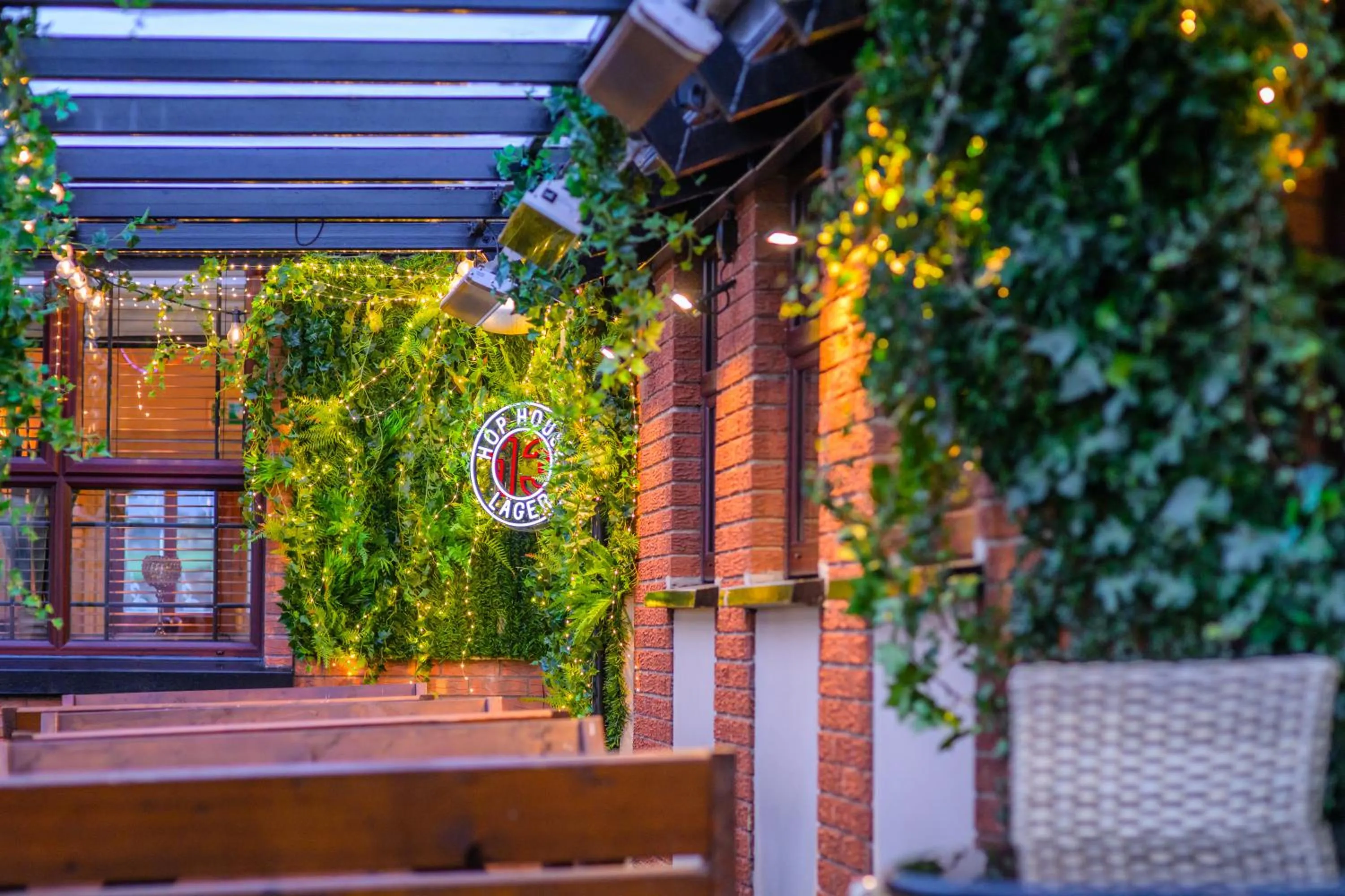 Garden in Flagstaff Lodge