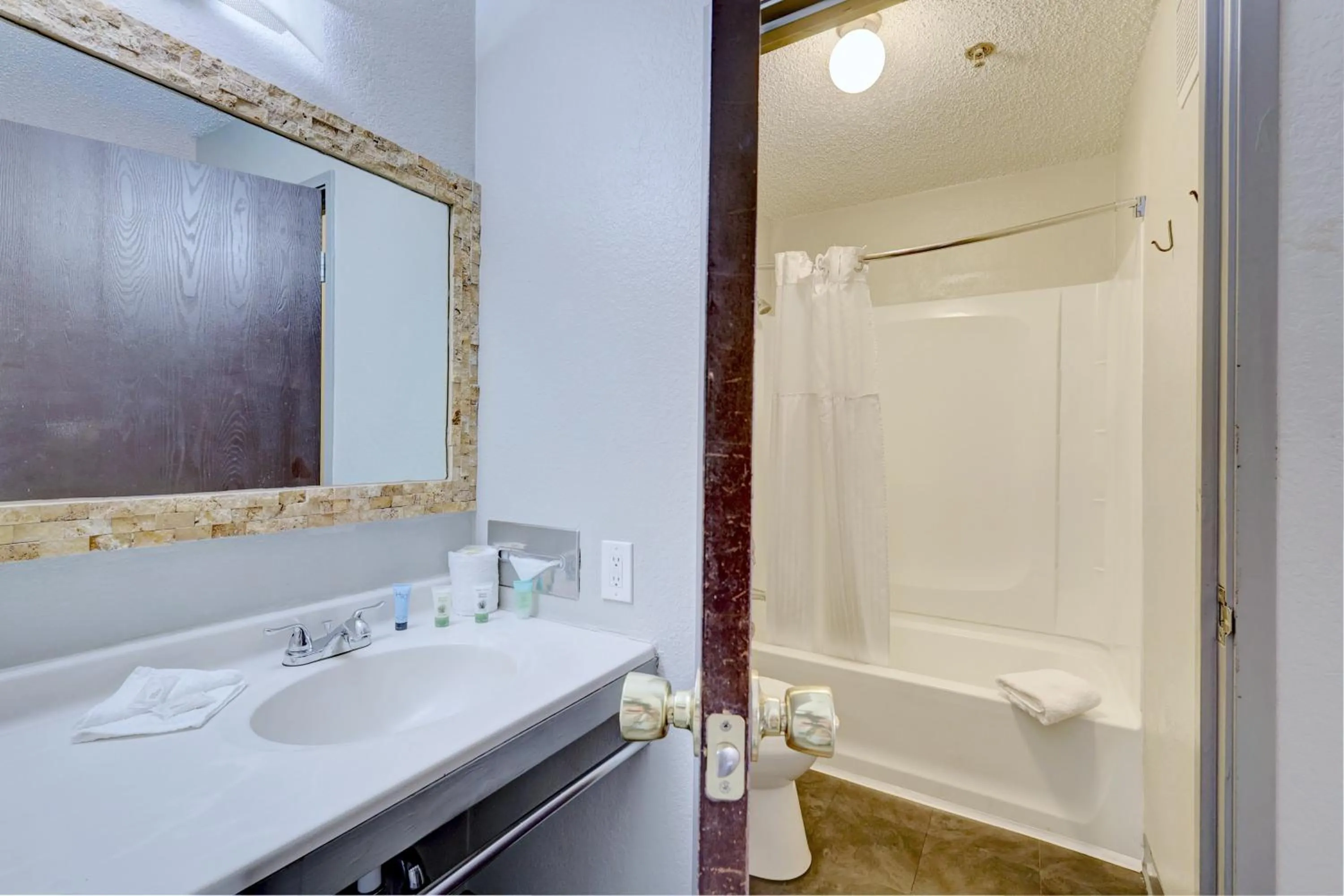 Bathroom in The Infusion Beach Club