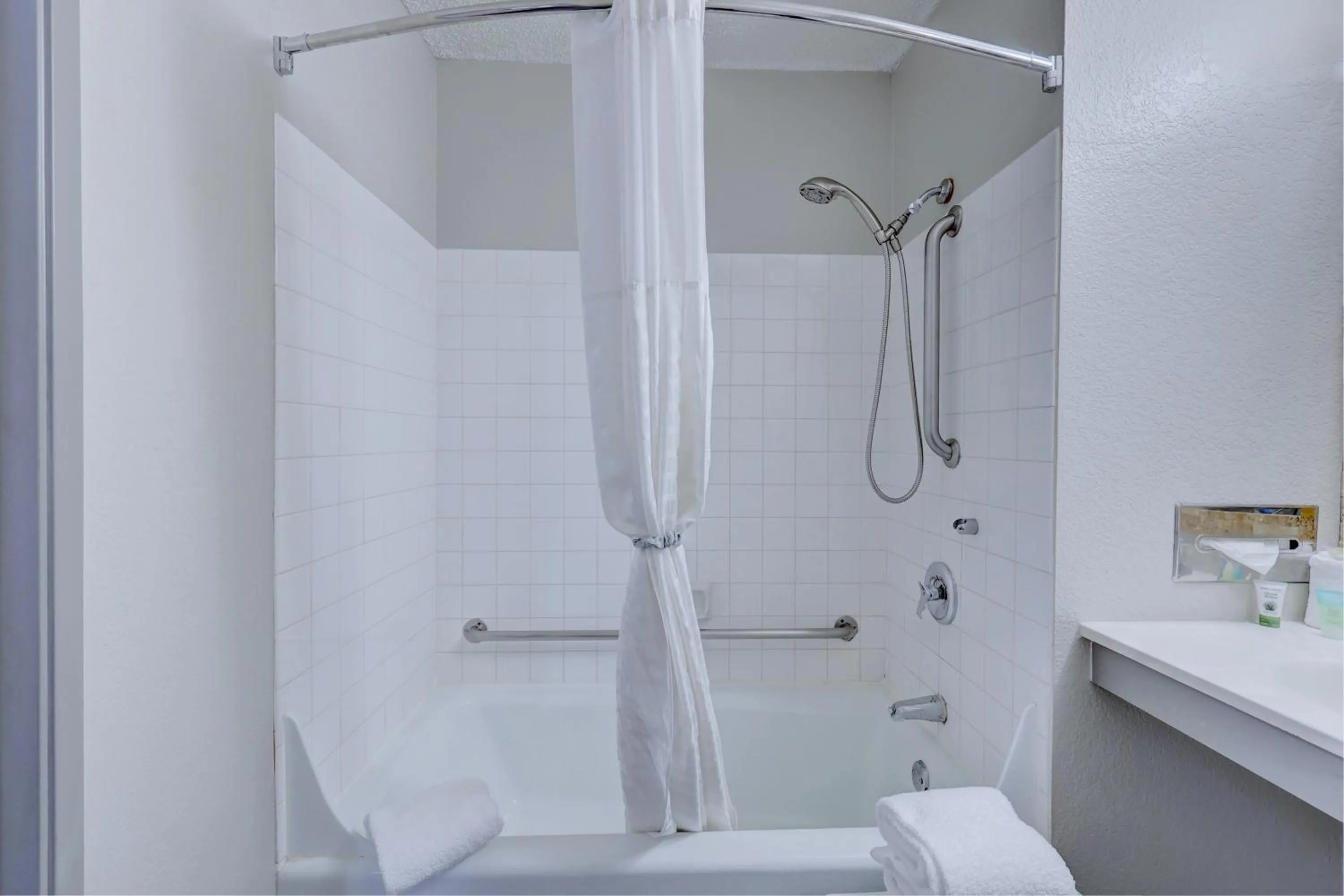 Shower in The Infusion Beach Club