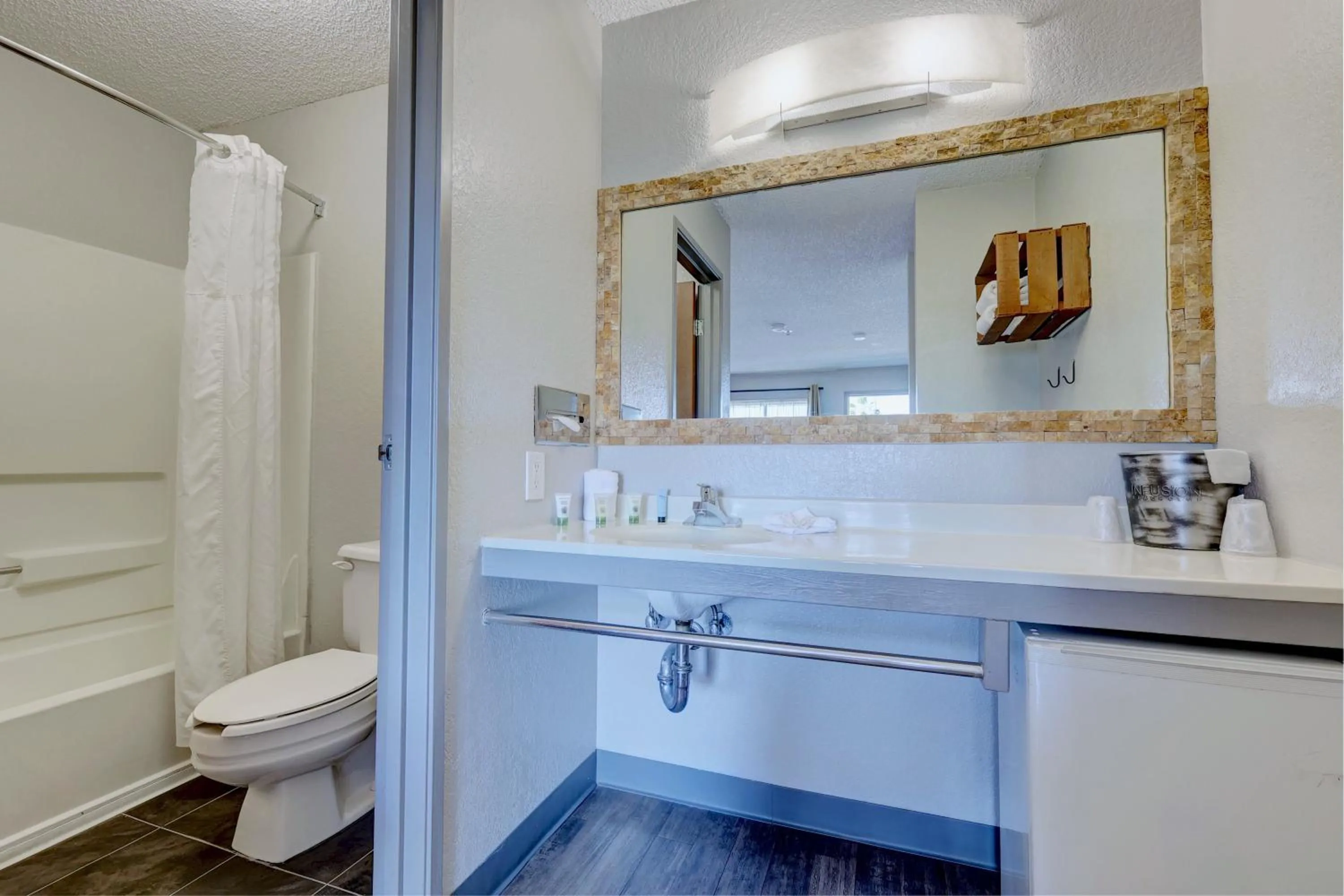 Bathroom in The Infusion Beach Club