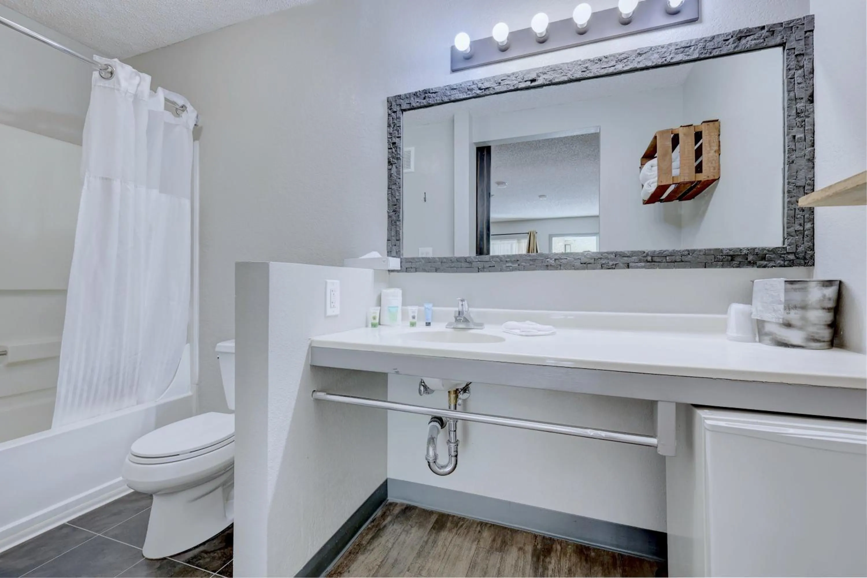 Bathroom in The Infusion Beach Club