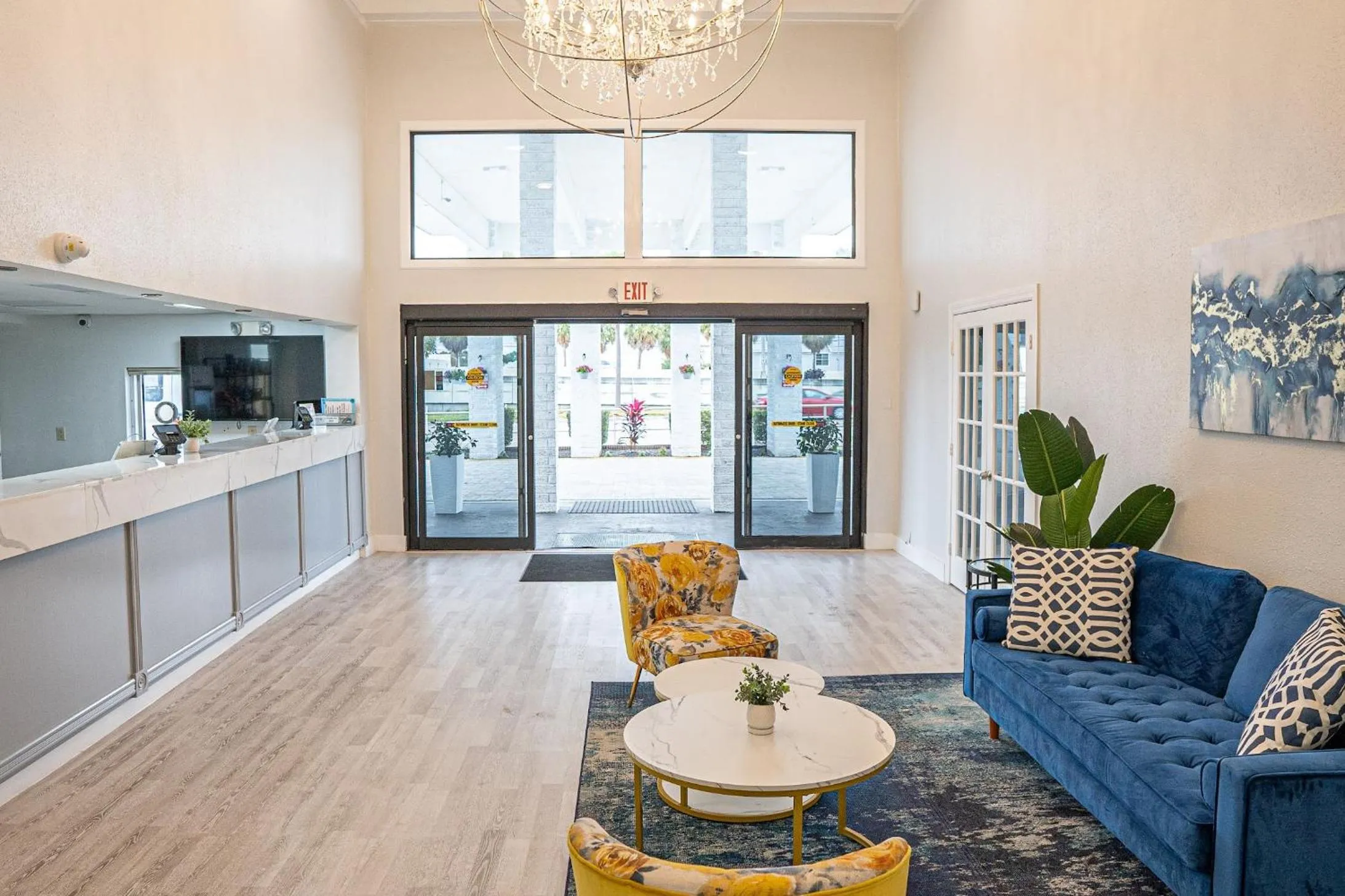 Lobby or reception in Rodeway Inn Clearwater - Central