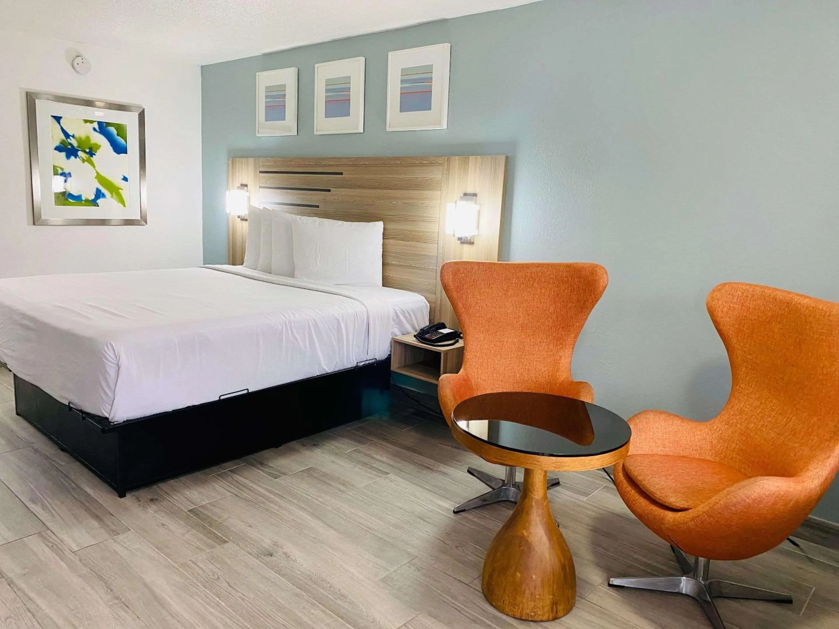 Bedroom, Bed in Rodeway Inn Clearwater - Central