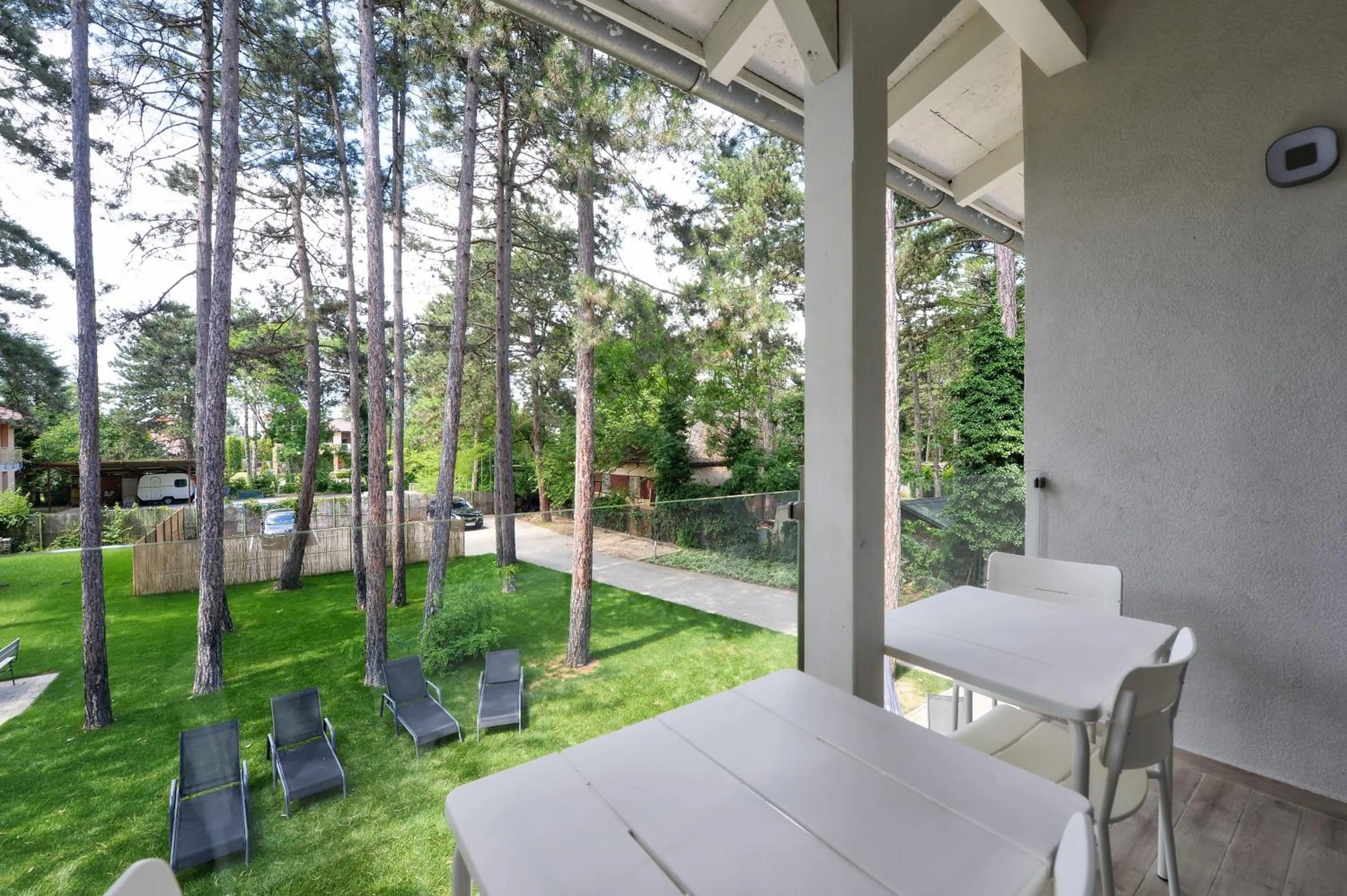 Balcony/Terrace in Villa Oliver 2 Siófok