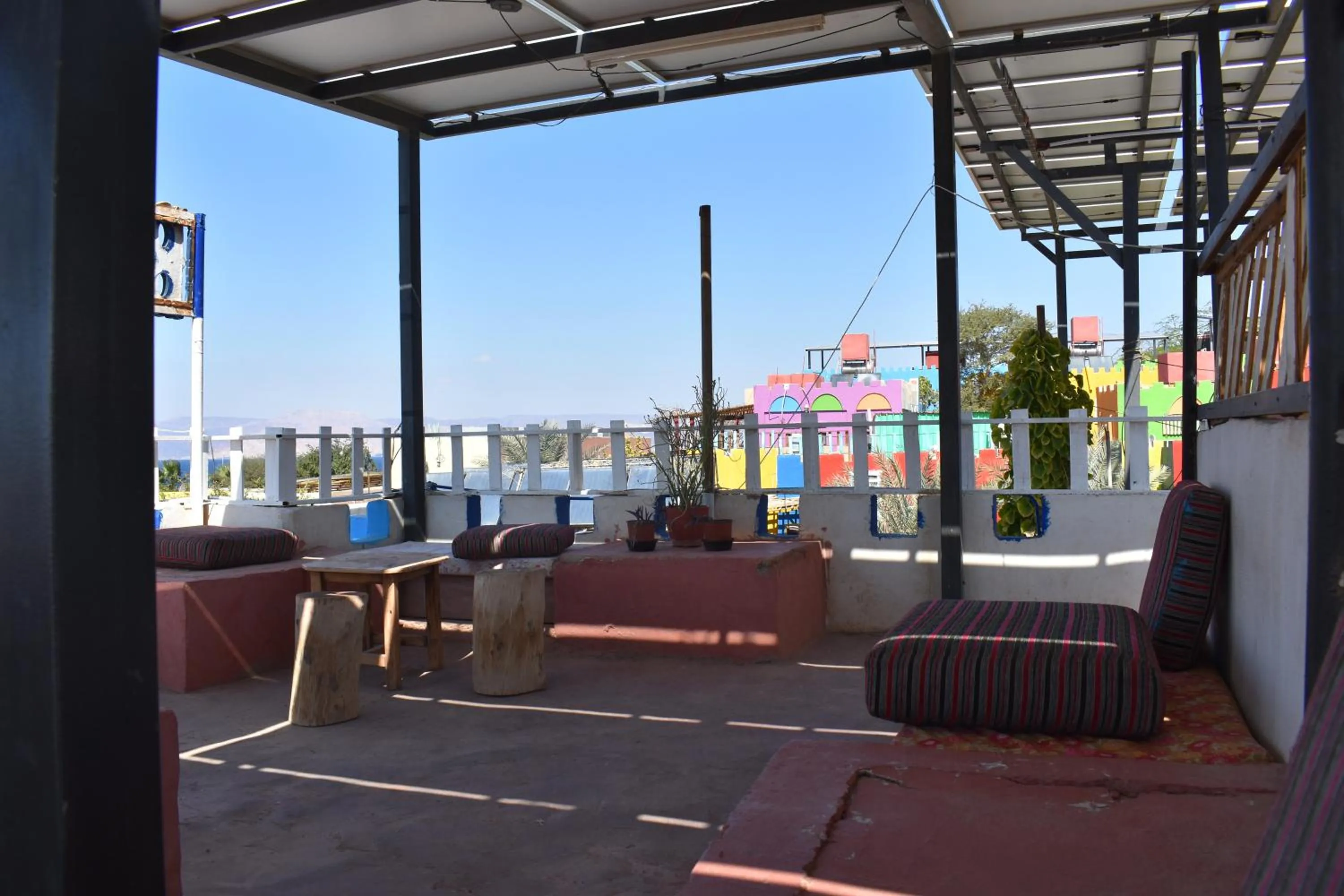 Balcony/Terrace in Bedouin Garden Village, hotel Dive