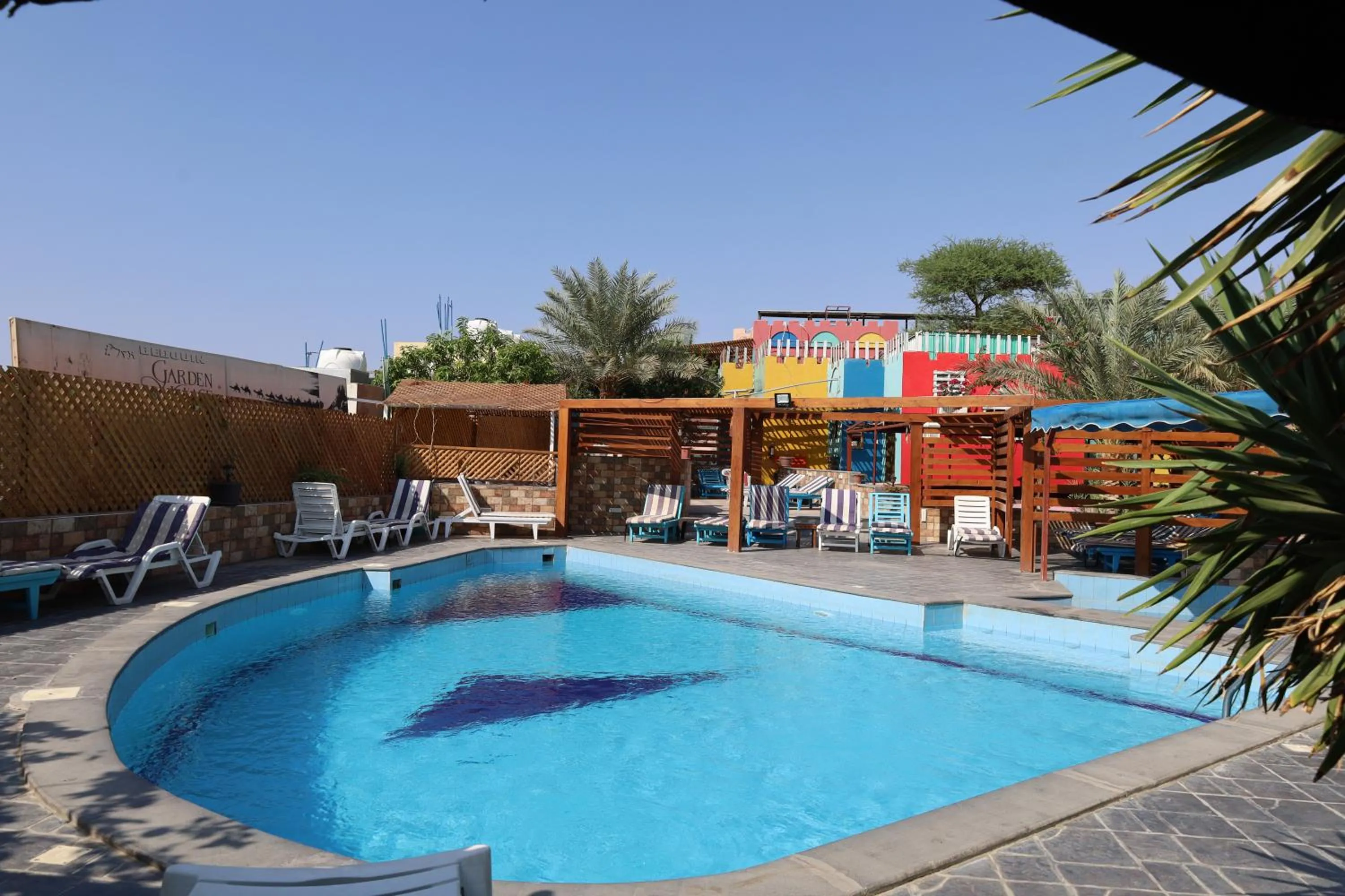 Pool view in Bedouin Garden Village, hotel Dive