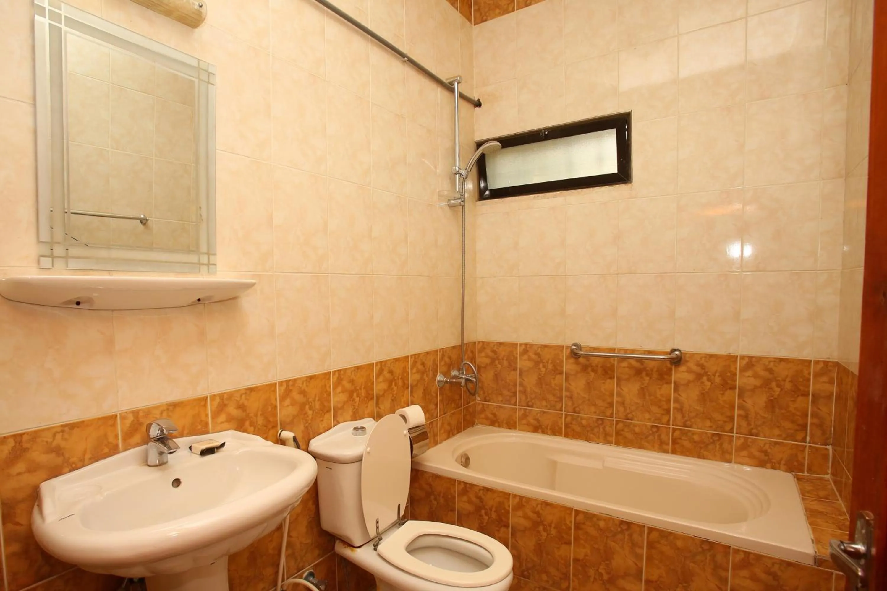 Bathroom in Bedouin Garden Village, hotel Dive