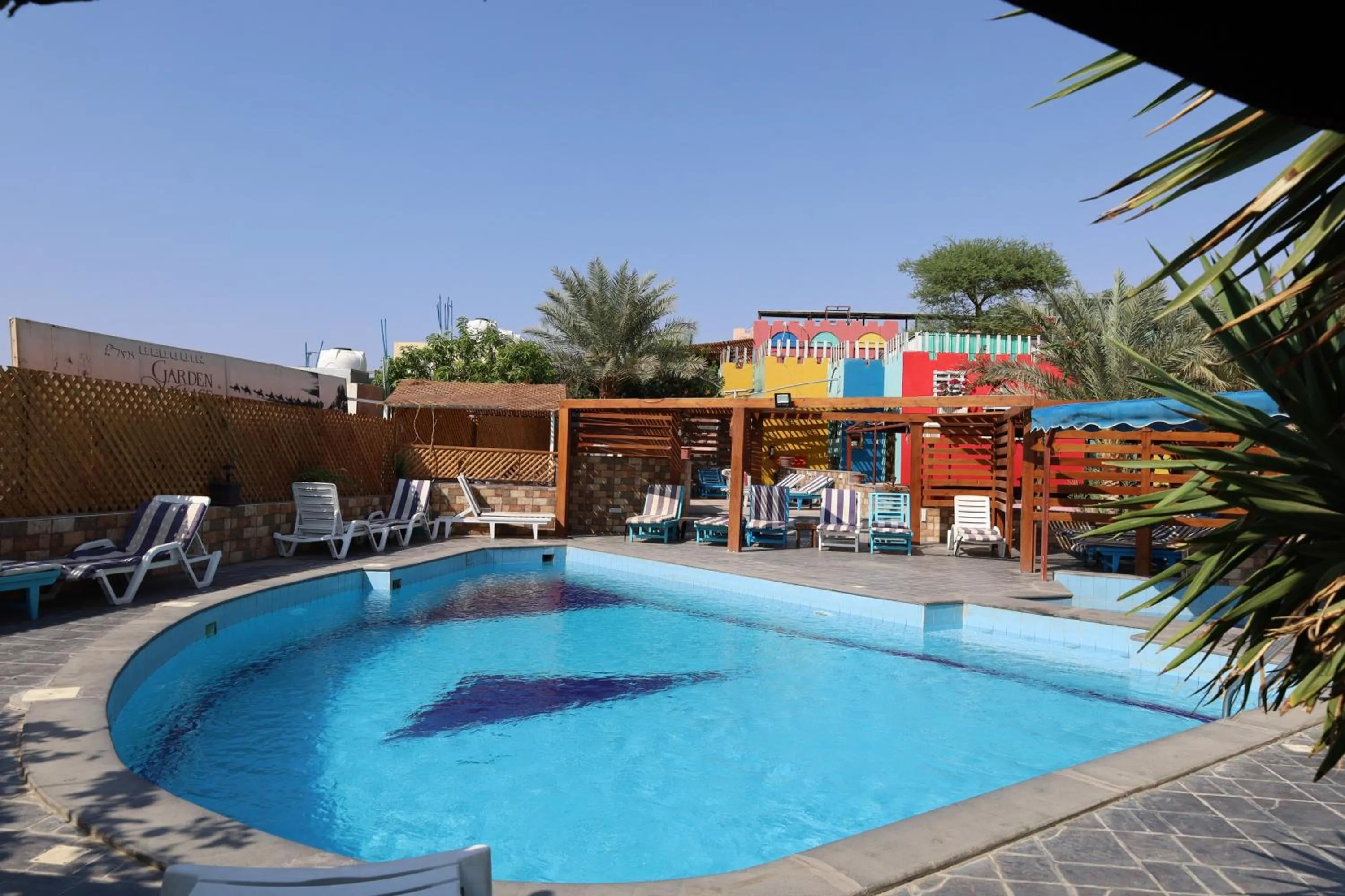 Swimming pool in Bedouin Garden Village, hotel Dive