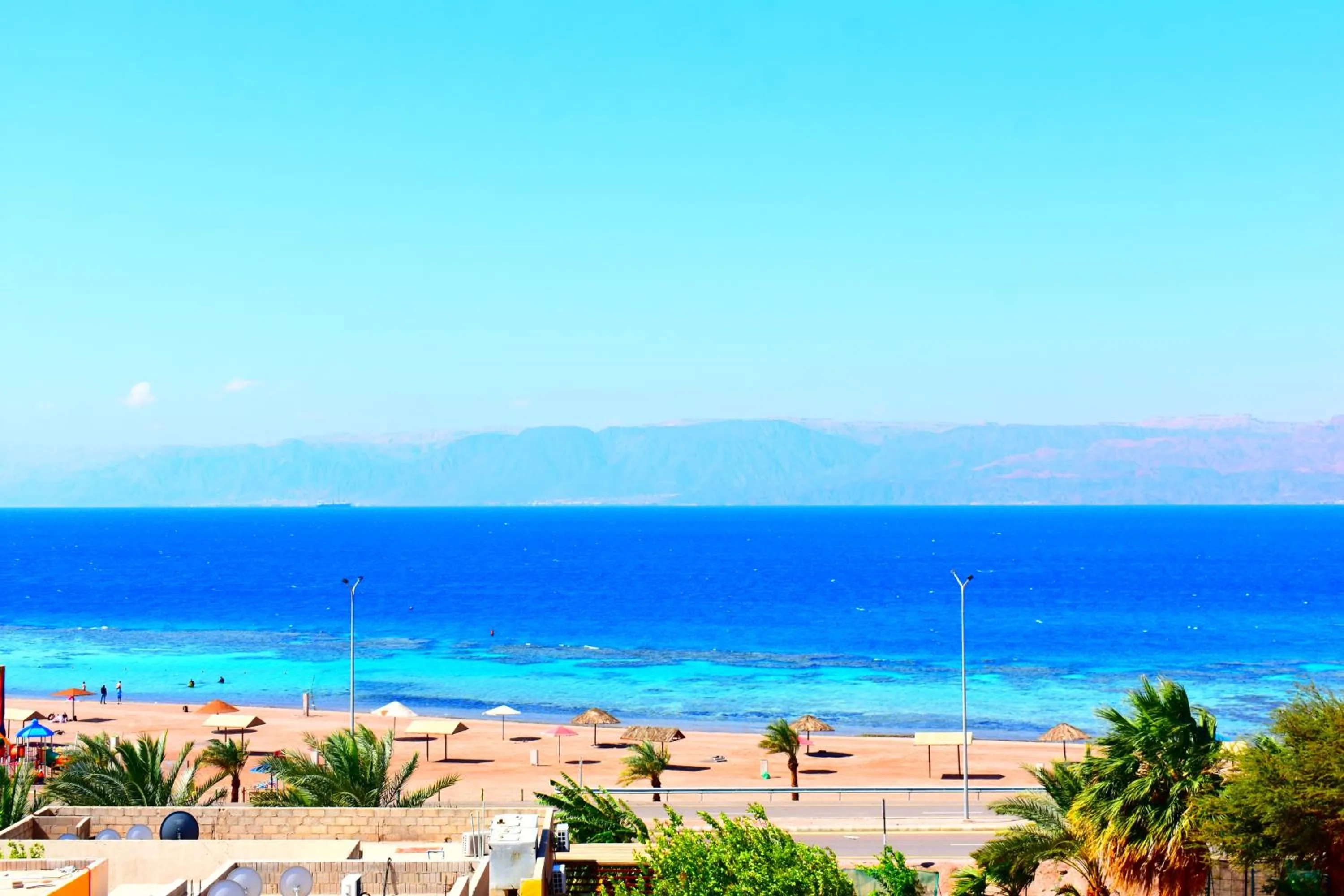 Natural landscape in Bedouin Garden Village, hotel Dive