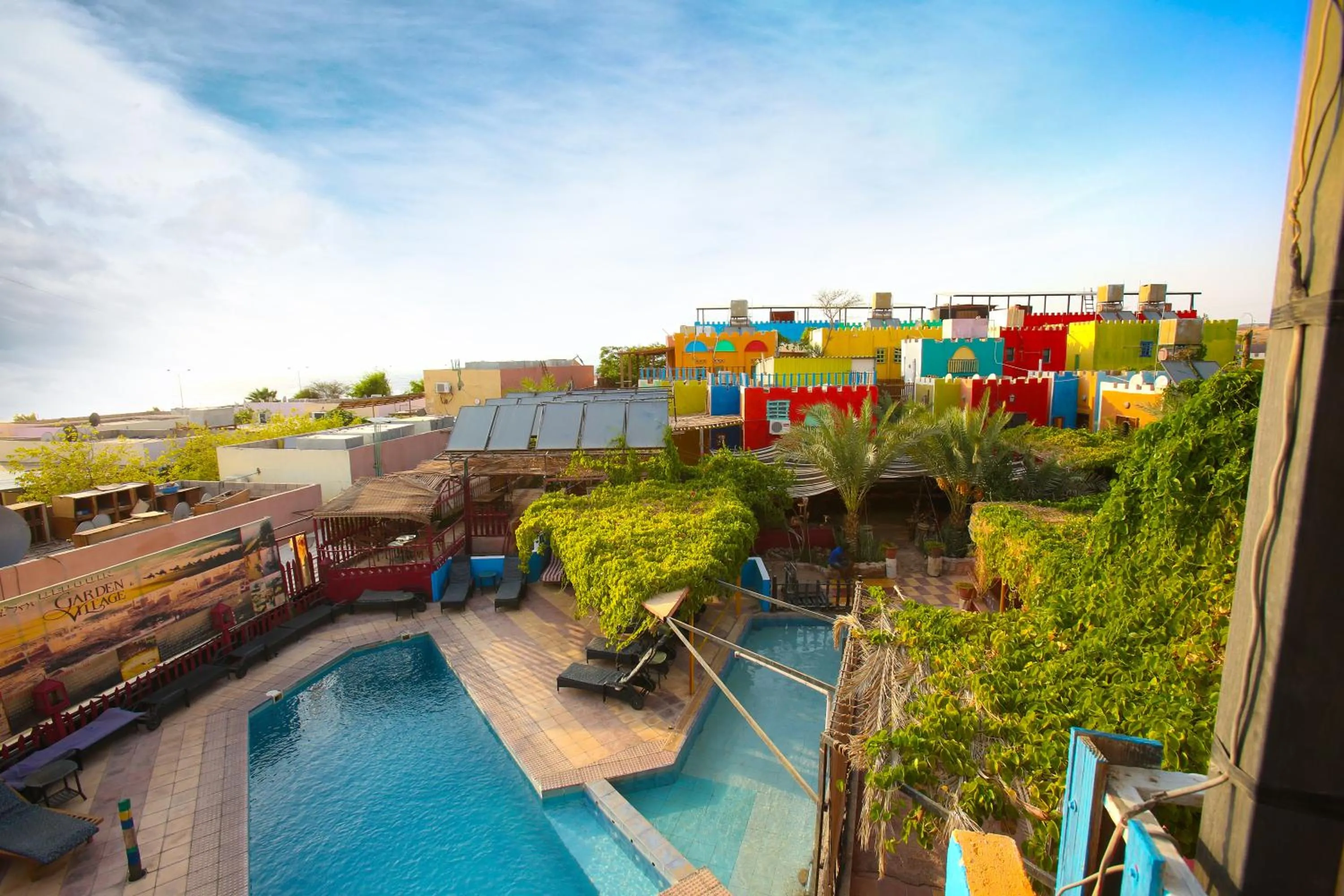Pool view in Bedouin Garden Village, hotel Dive