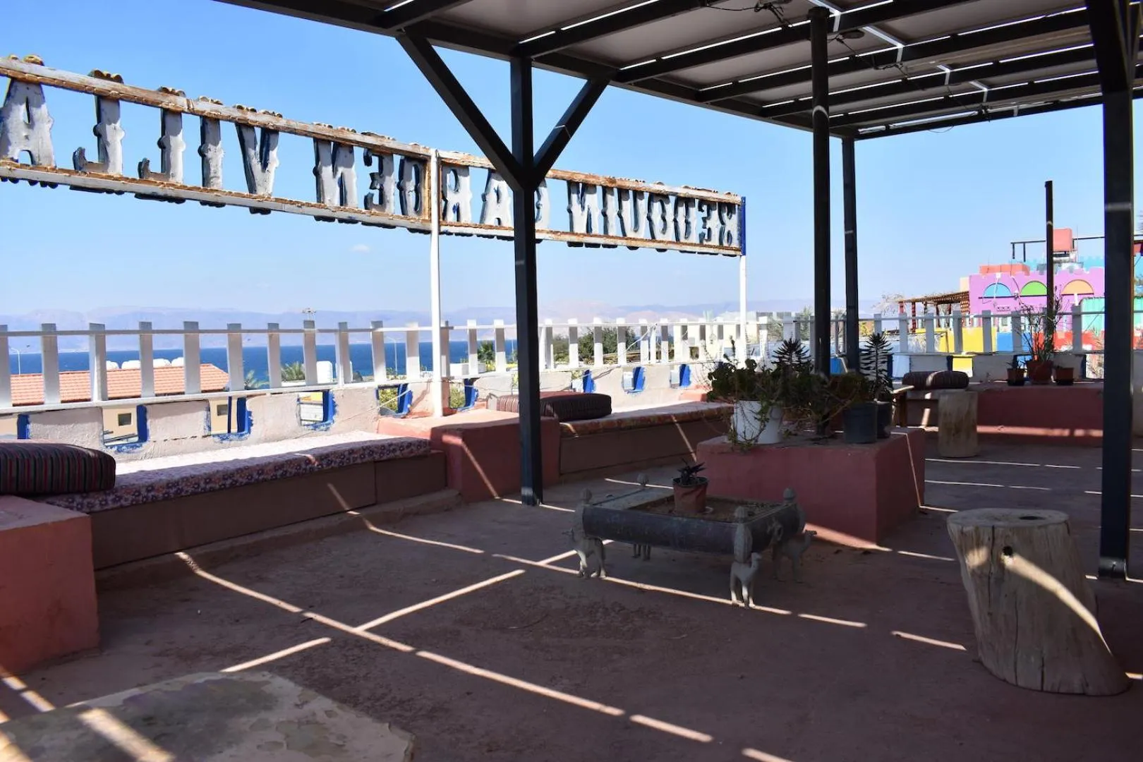 Seating area in Bedouin Garden Village, hotel Dive