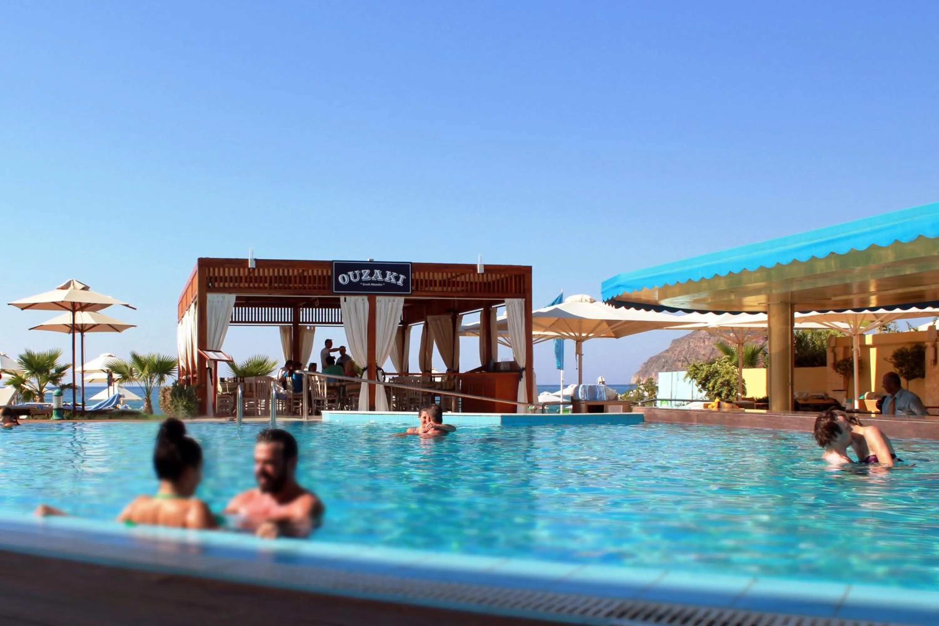 Swimming pool in Thalassa Beach Resort & Spa (Adults Only)