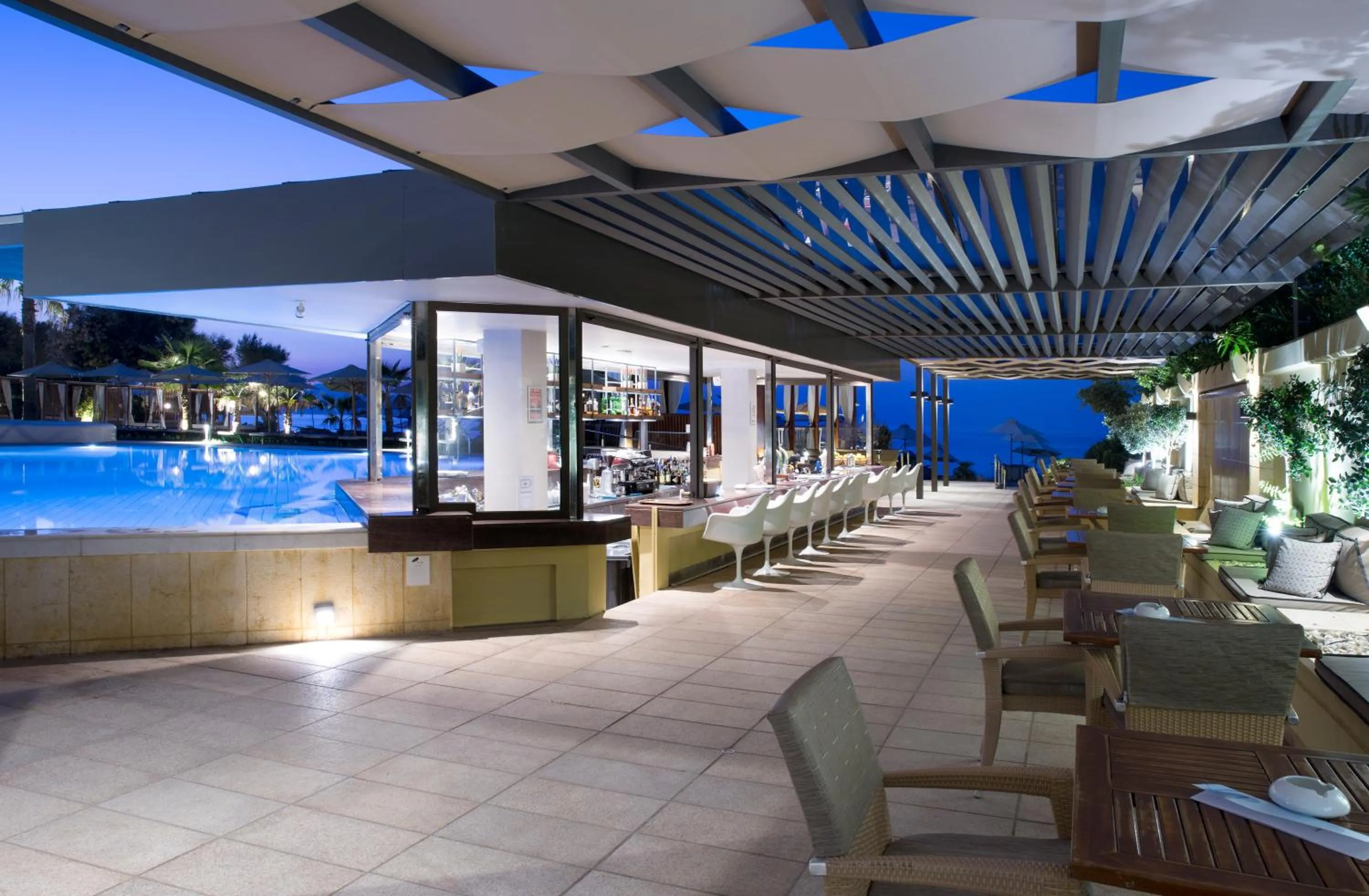 Restaurant/places to eat in Thalassa Beach Resort & Spa (Adults Only)