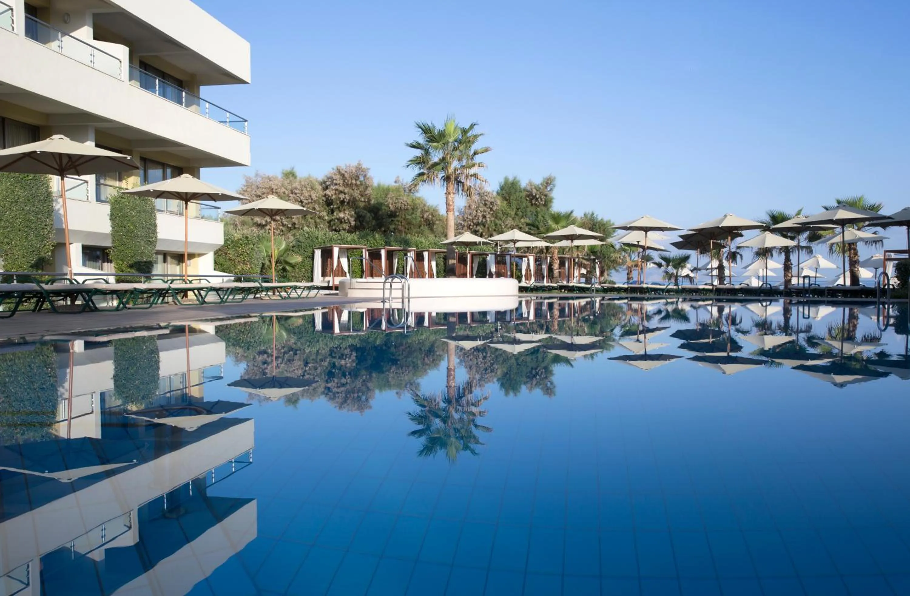 Swimming pool in Thalassa Beach Resort & Spa (Adults Only)