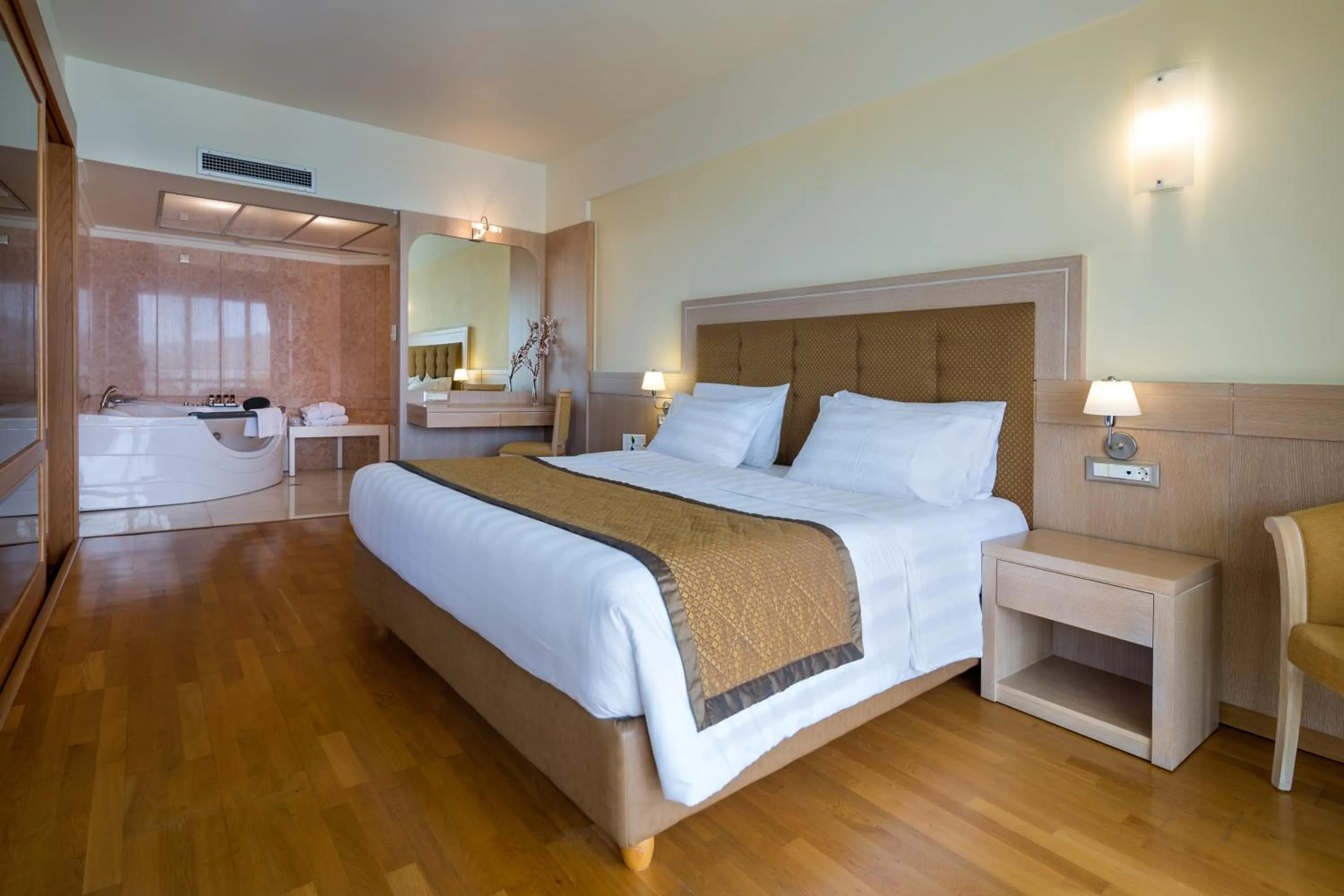 Bed in Thalassa Beach Resort & Spa (Adults Only)