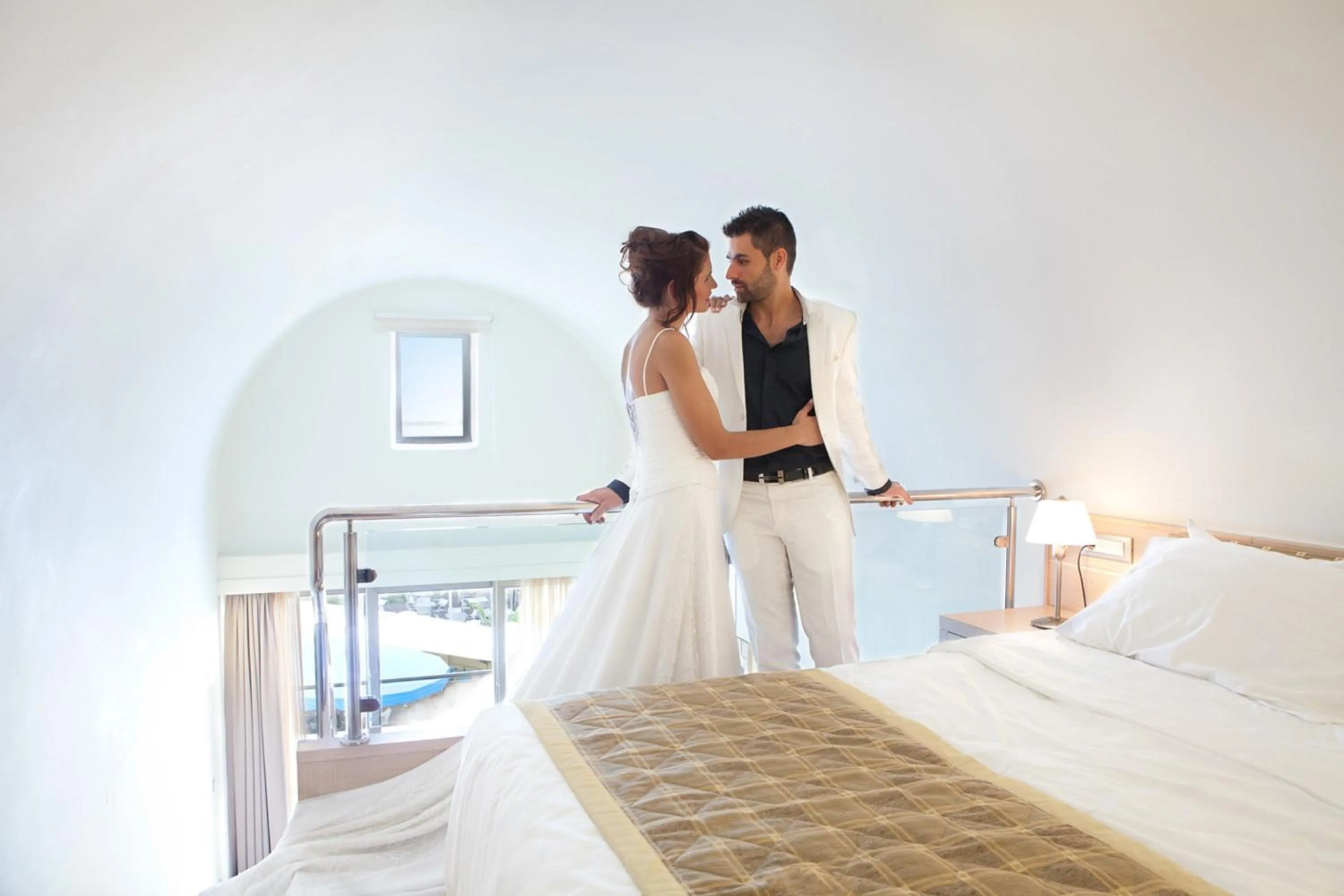 Bed in Thalassa Beach Resort & Spa (Adults Only)