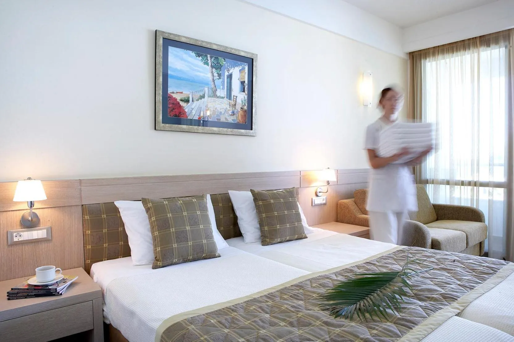 Photo of the whole room, Bed in Thalassa Beach Resort & Spa (Adults Only)