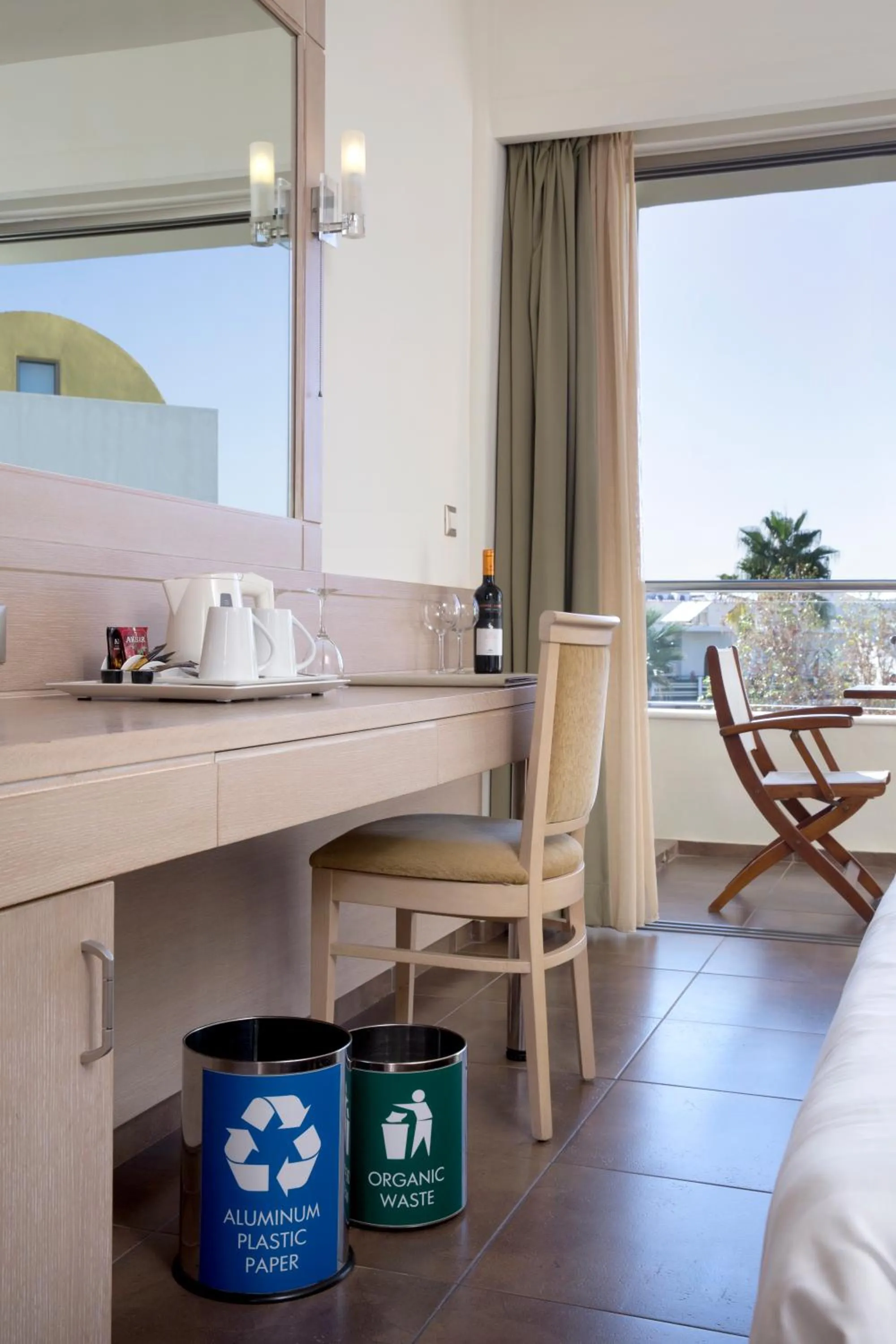 Seating area in Thalassa Beach Resort & Spa (Adults Only)