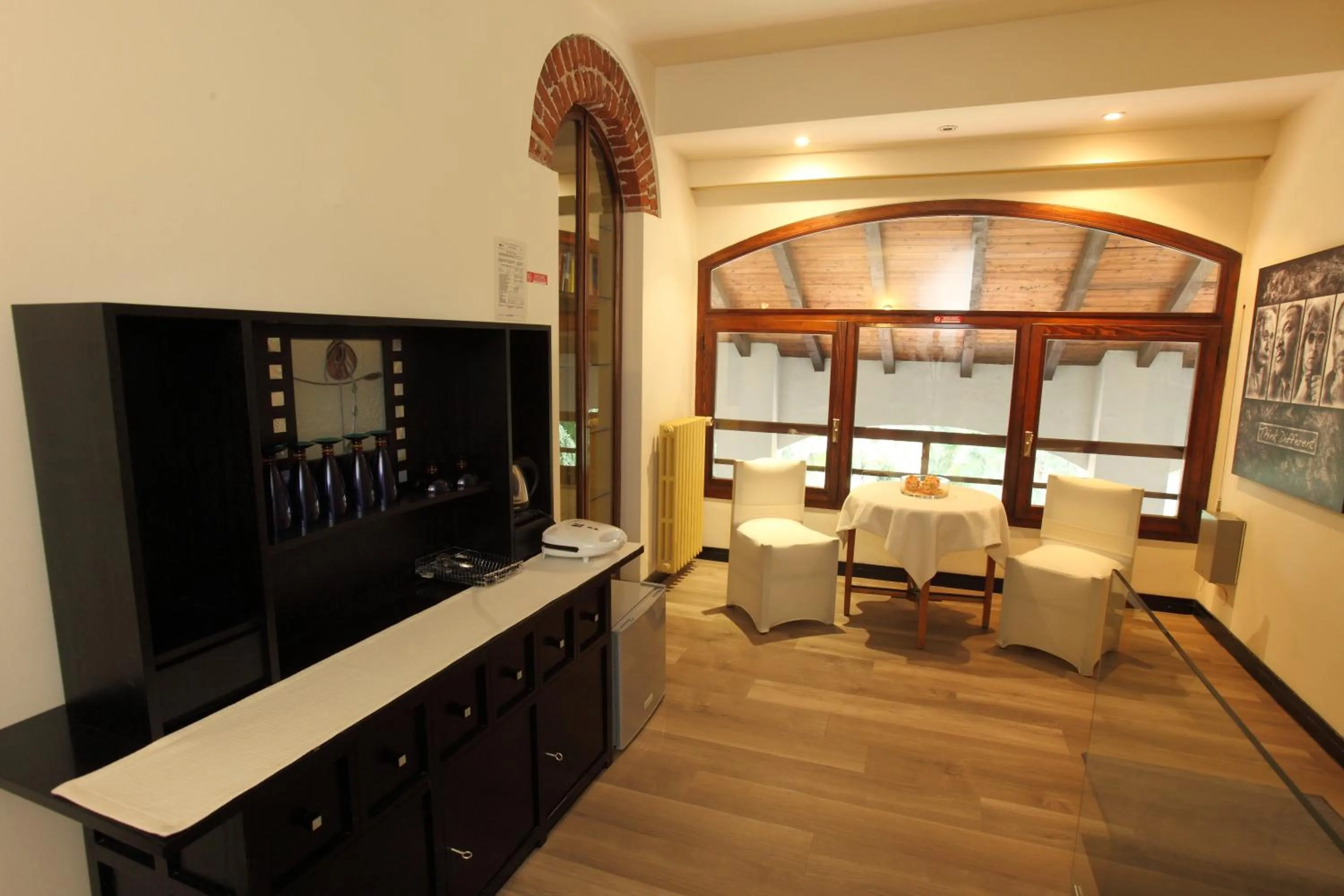 Dining area in Il Castello B&B