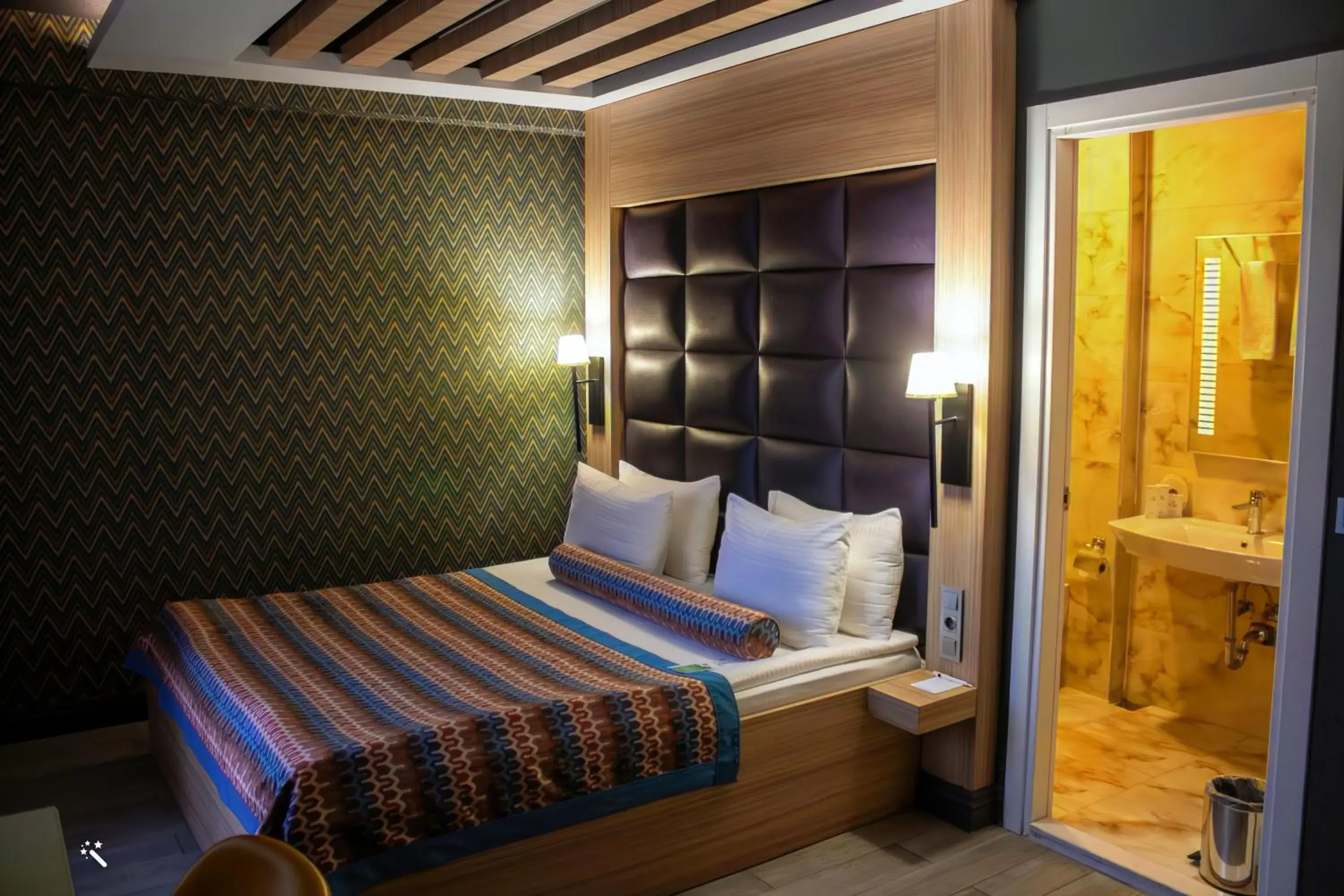 Bed in Hotel Zade Bed in Hotel Zade