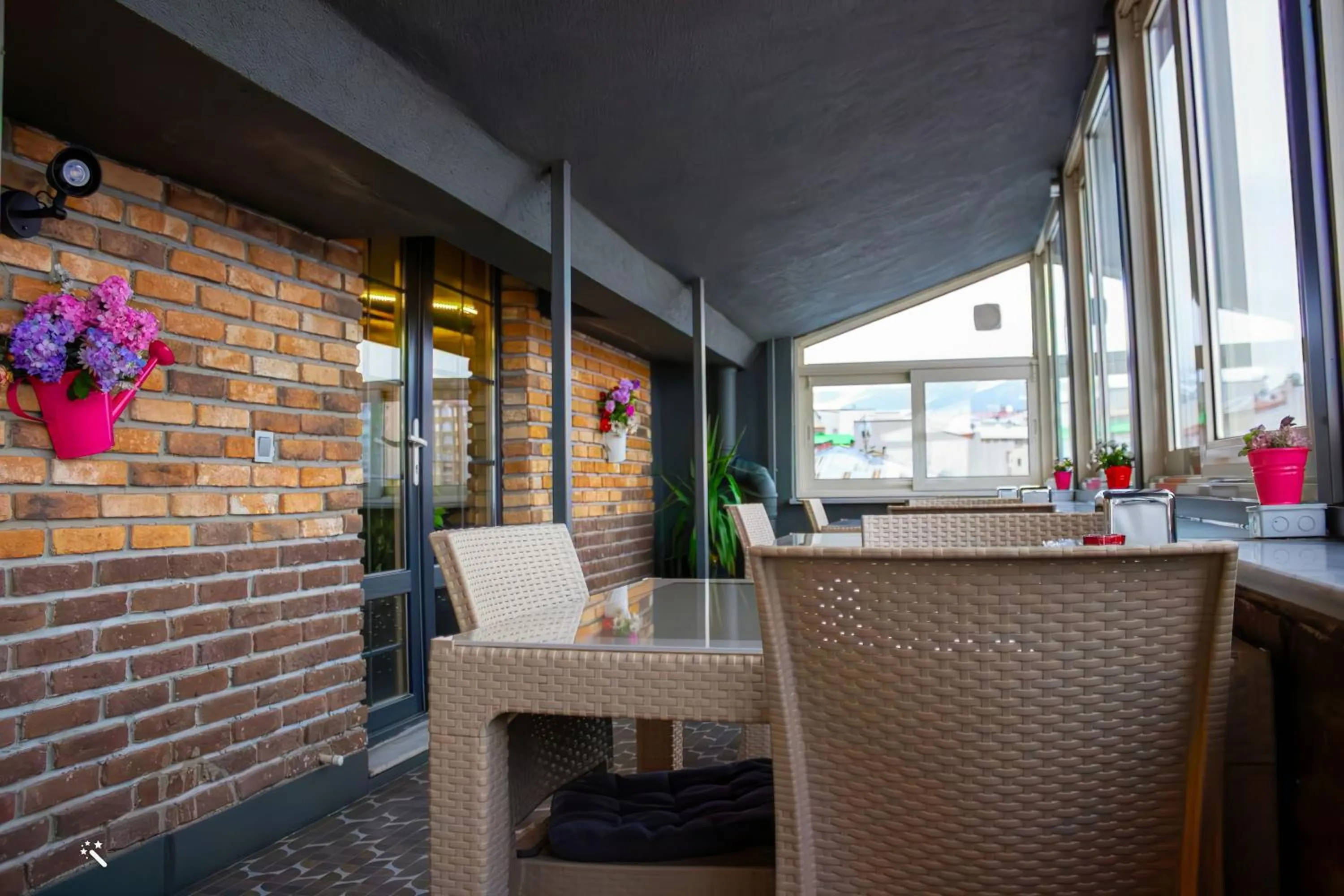 Balcony/Terrace in Hotel Zade