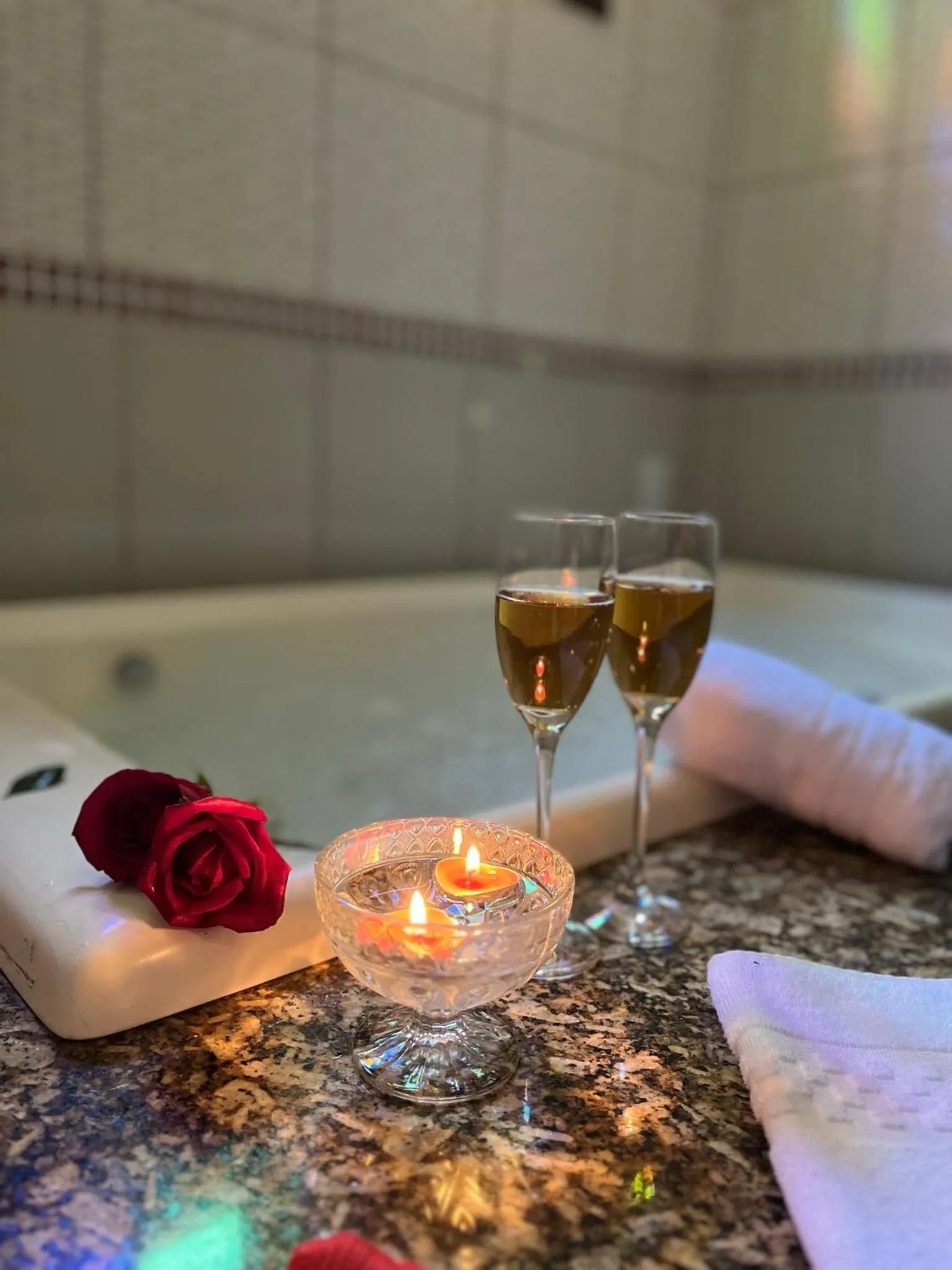 Hot Tub in Pousada do Sol