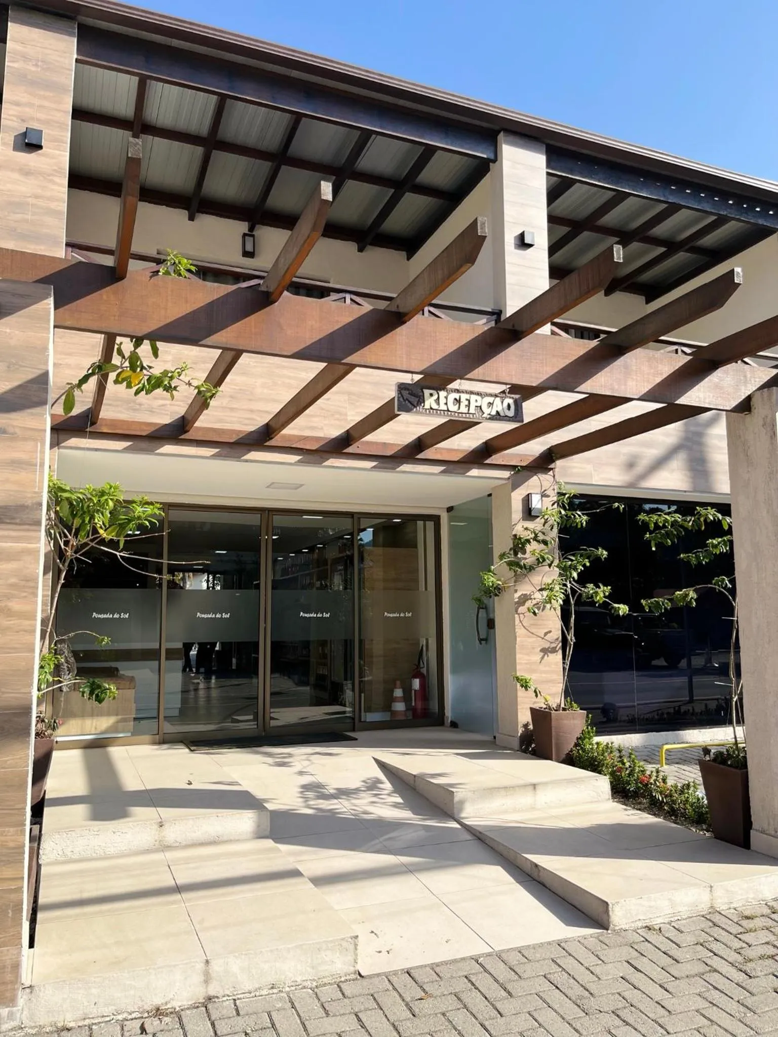 Facade/entrance in Pousada do Sol