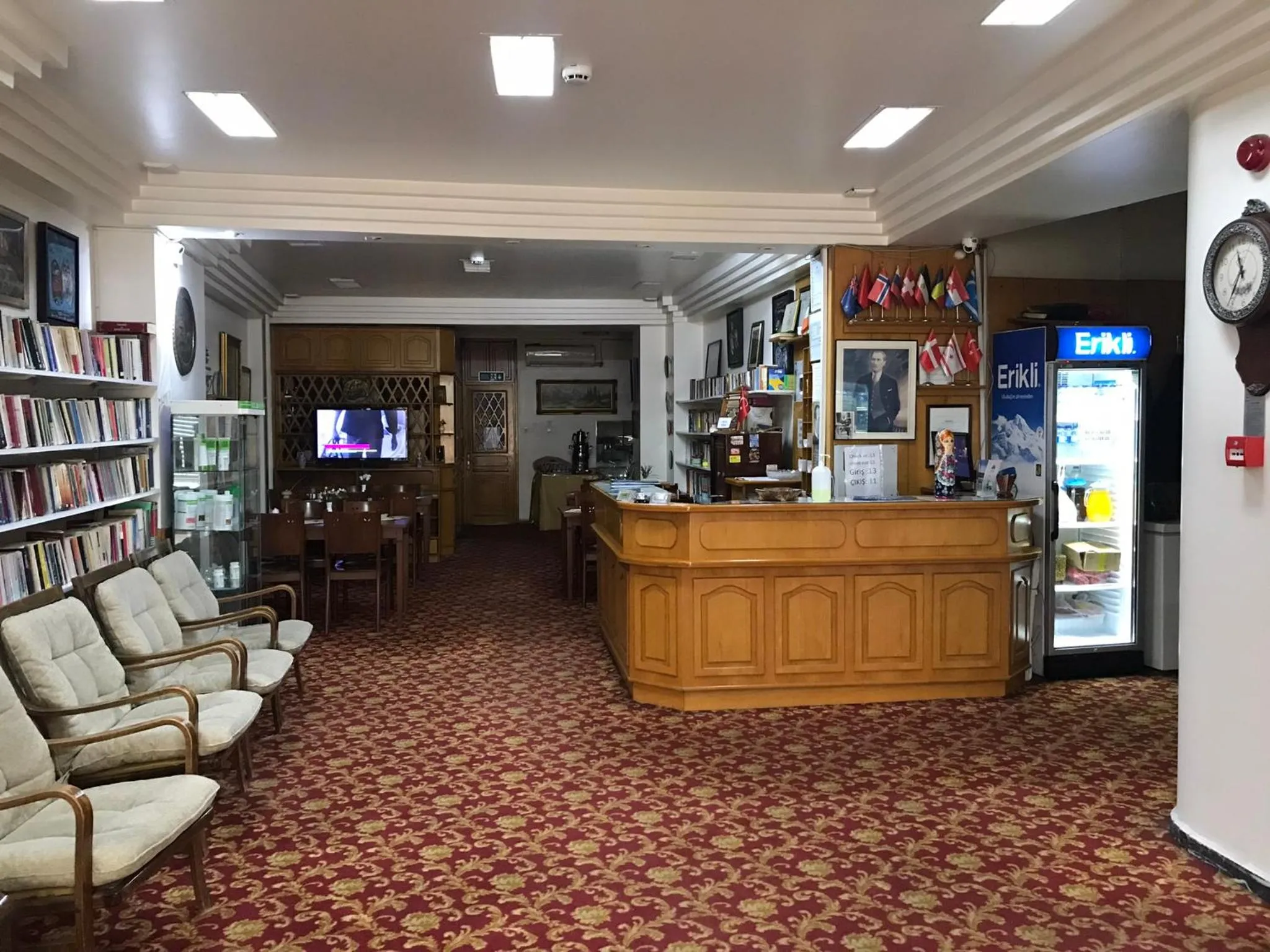Lobby or reception in Hotel Cesmeli