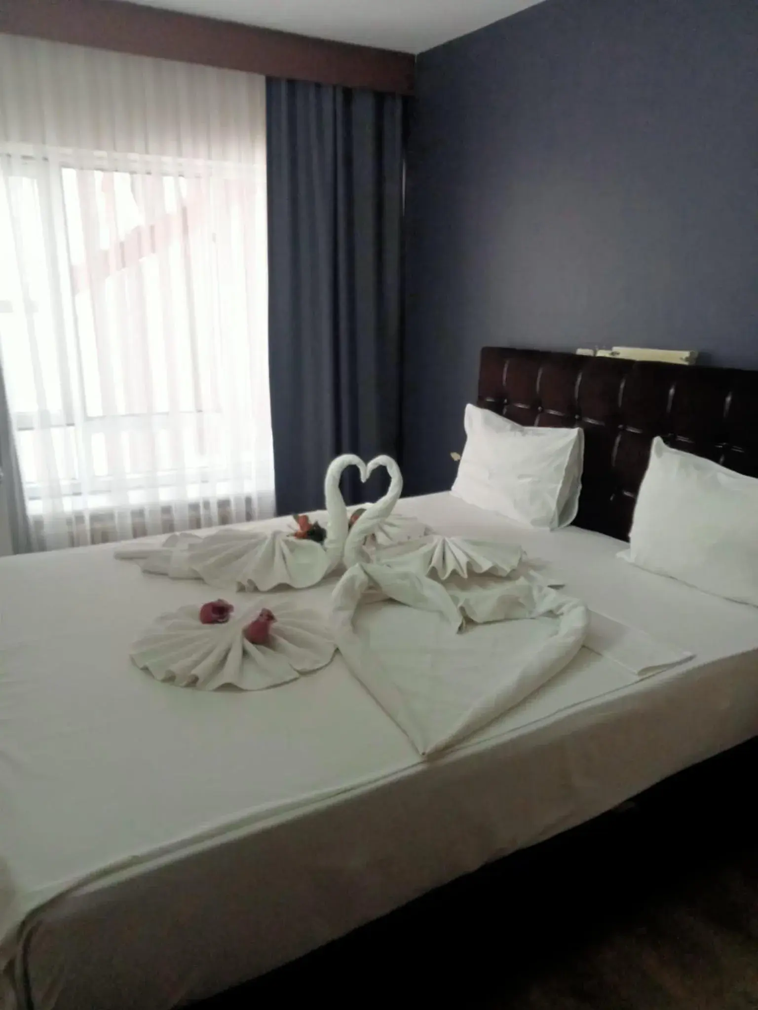 Bed in Hotel Cesmeli Bed in Hotel Cesmeli