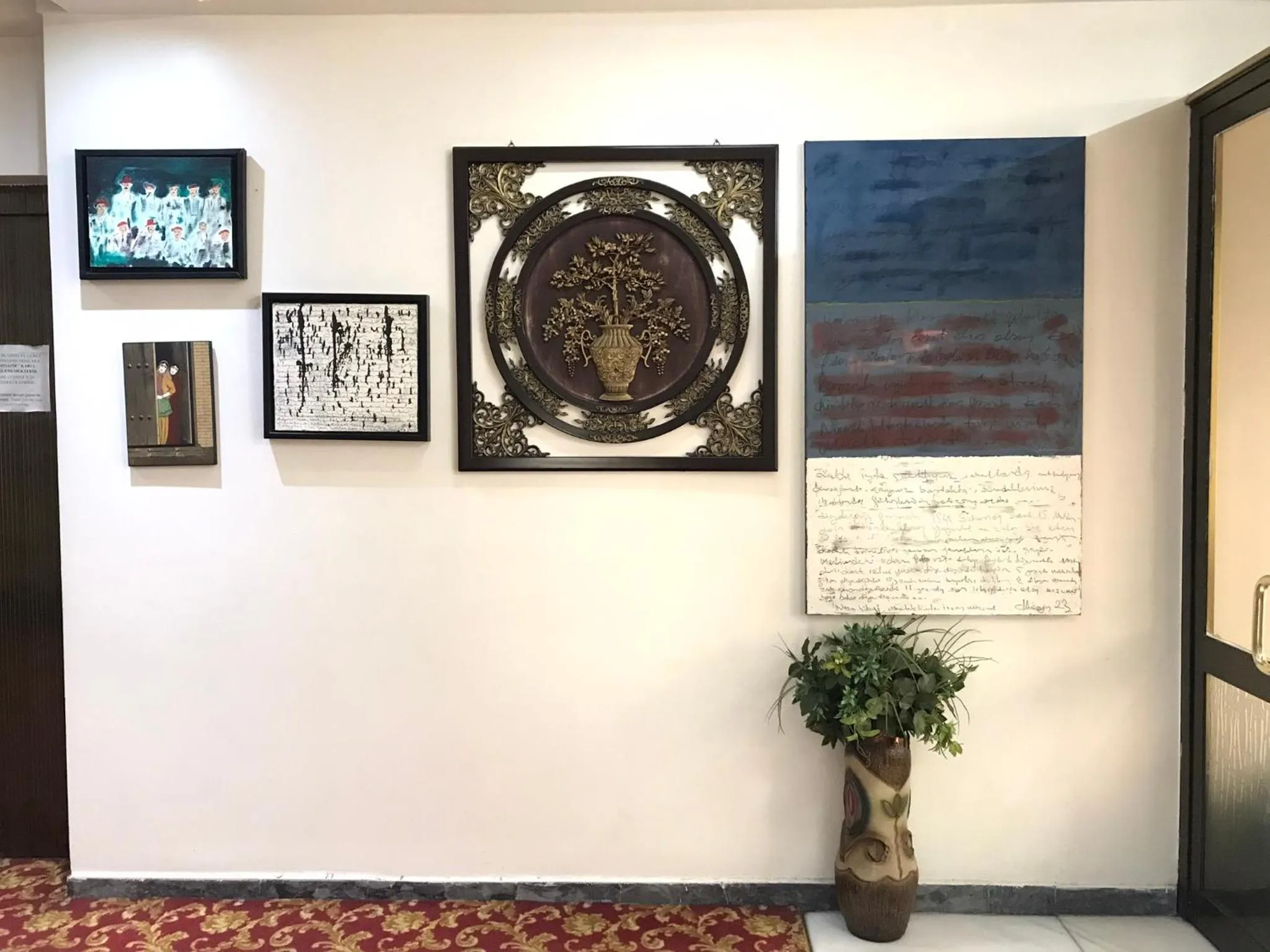 Lobby or reception in Hotel Cesmeli