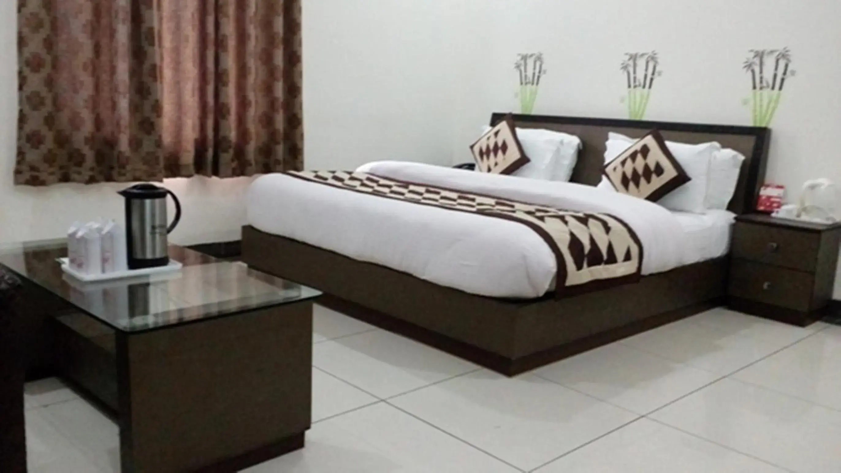 Bedroom, Bed in Hotel Sukoon Bedroom, Bed in Hotel Sukoon