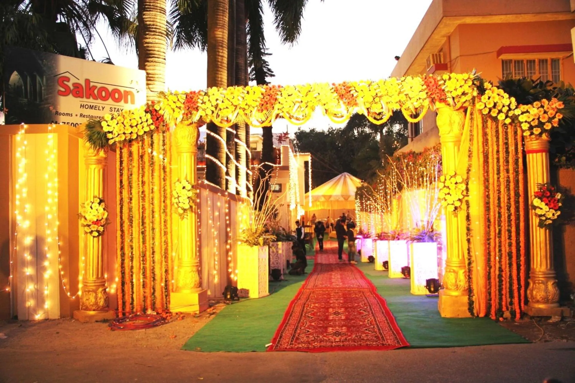 On site in Hotel Sukoon