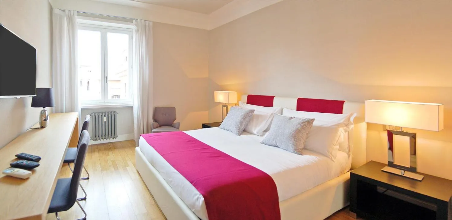 Bed in Adamas Luxury Suite