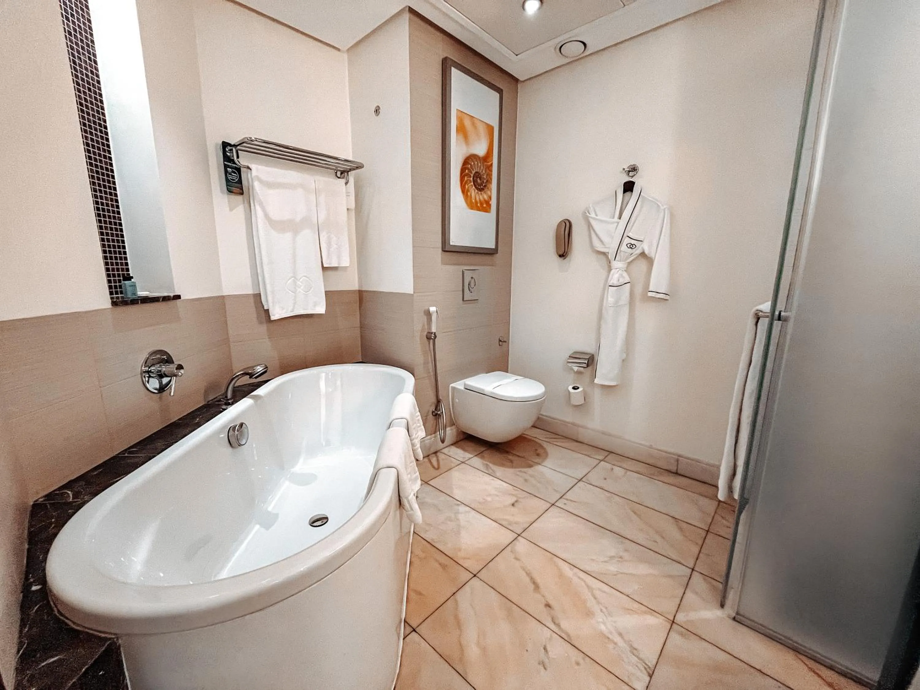 Shower in Sofitel Al Khobar The Corniche