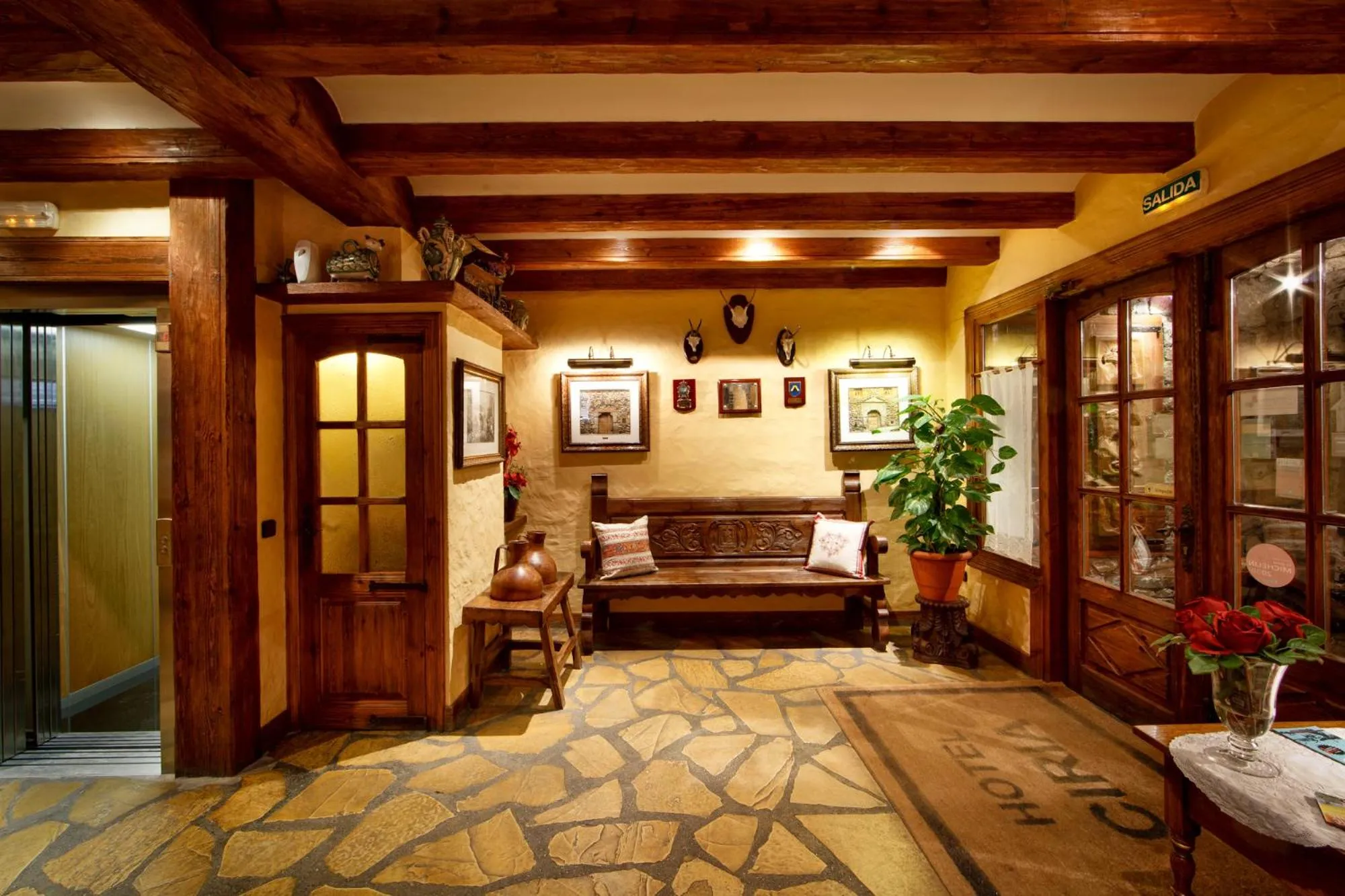 Lobby or reception in Hotel Ciria