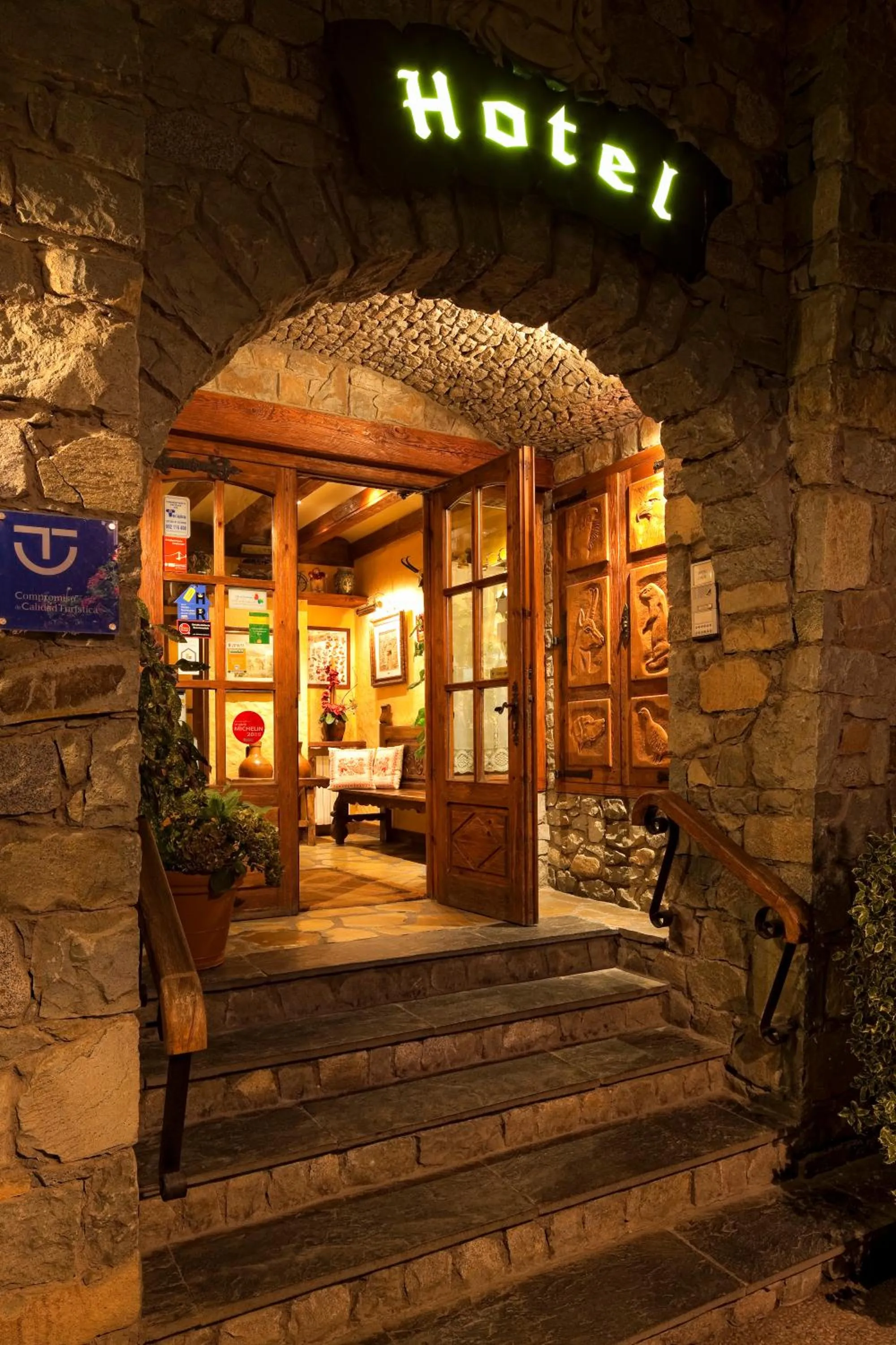 Facade/entrance in Hotel Ciria