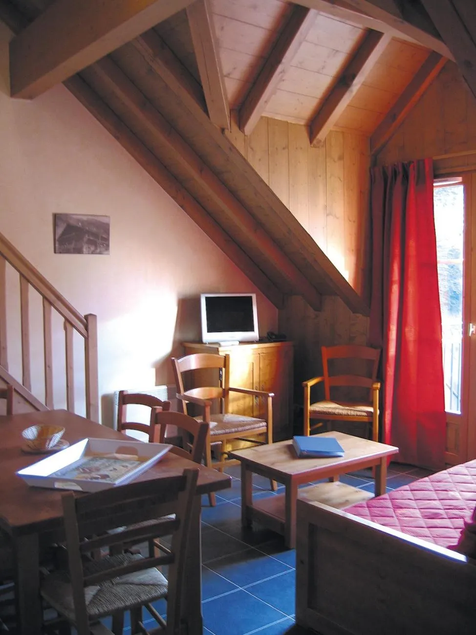 Living room in Lagrange Vacances Les Arolles