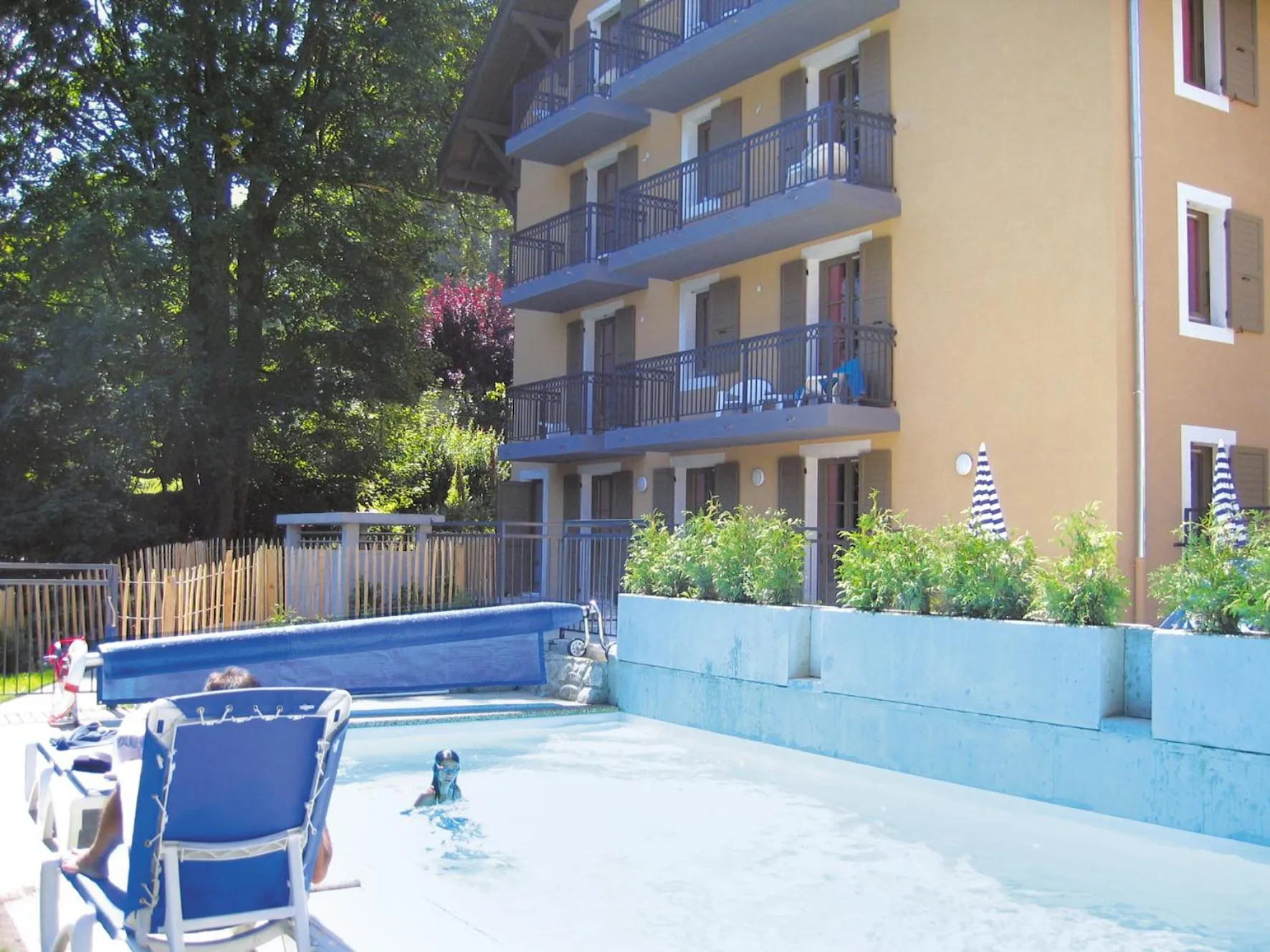 Swimming pool in Lagrange Vacances Les Arolles