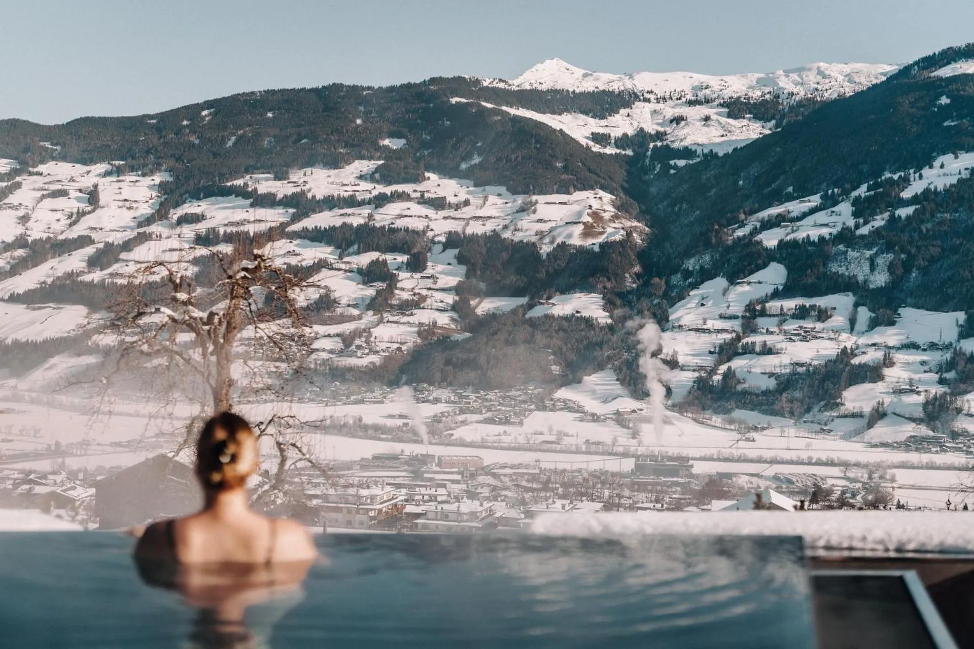 Swimming pool in ASTER Boutique Hotel & Chalets