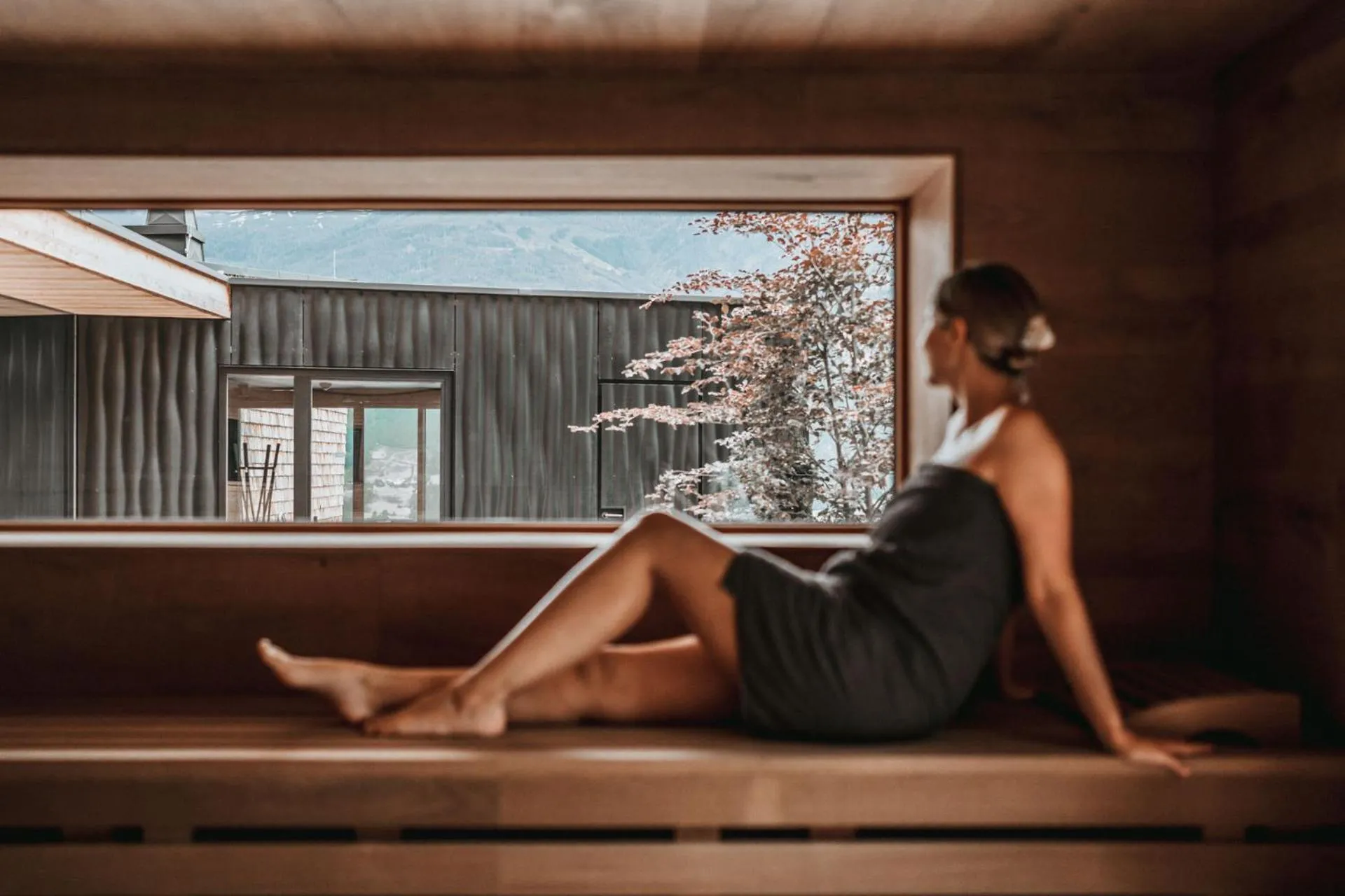 Sauna in ASTER Boutique Hotel & Chalets
