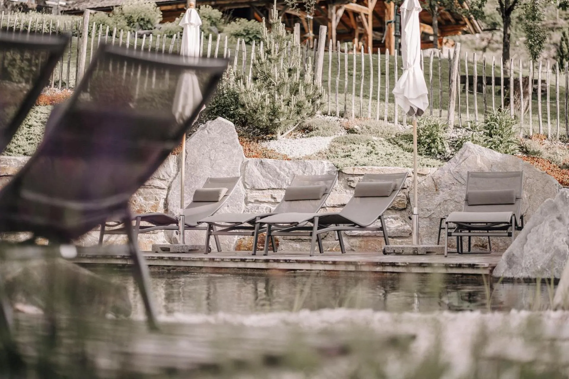 Balcony/Terrace in ASTER Boutique Hotel & Chalets