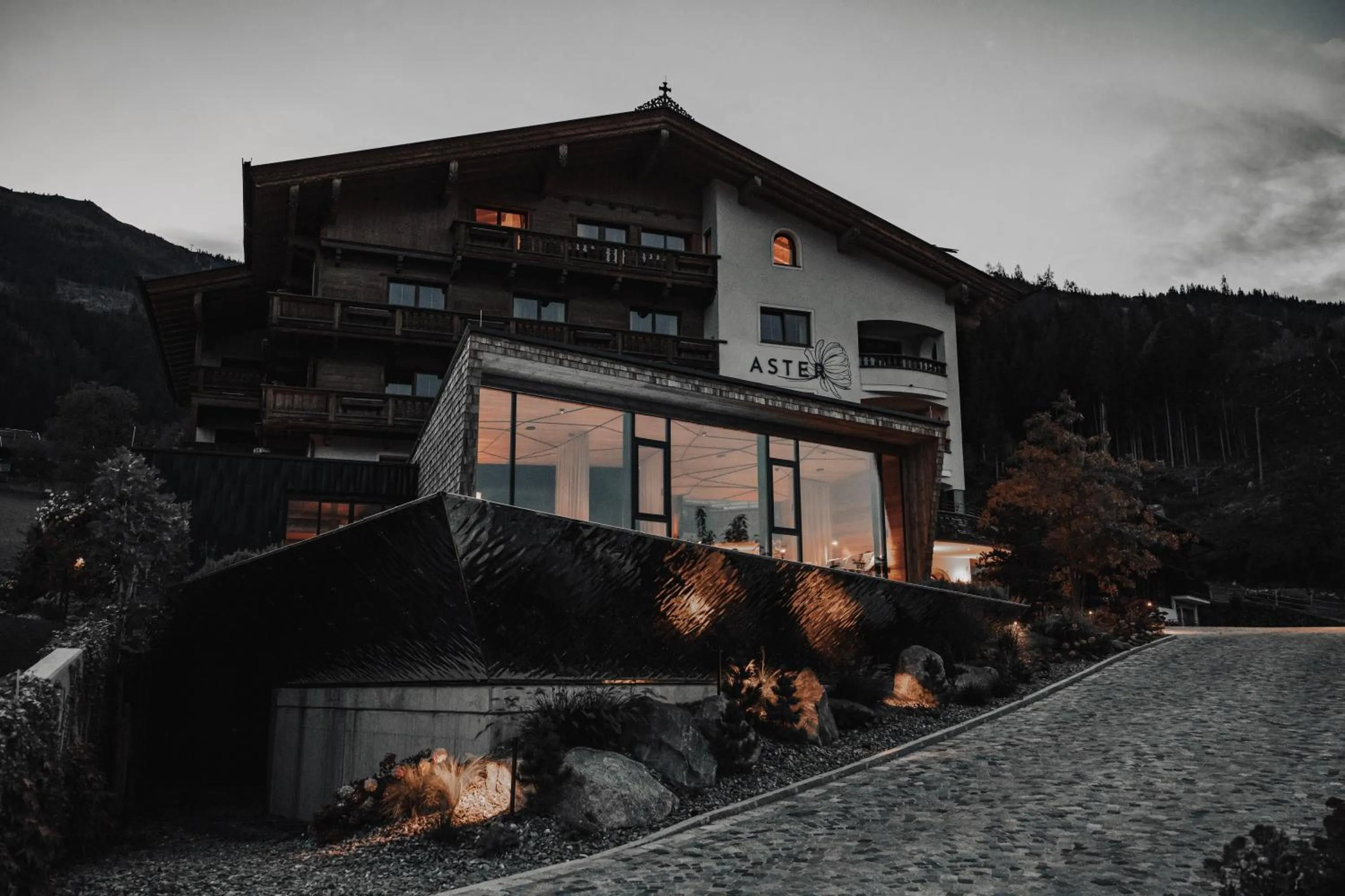 Property building in ASTER Boutique Hotel & Chalets