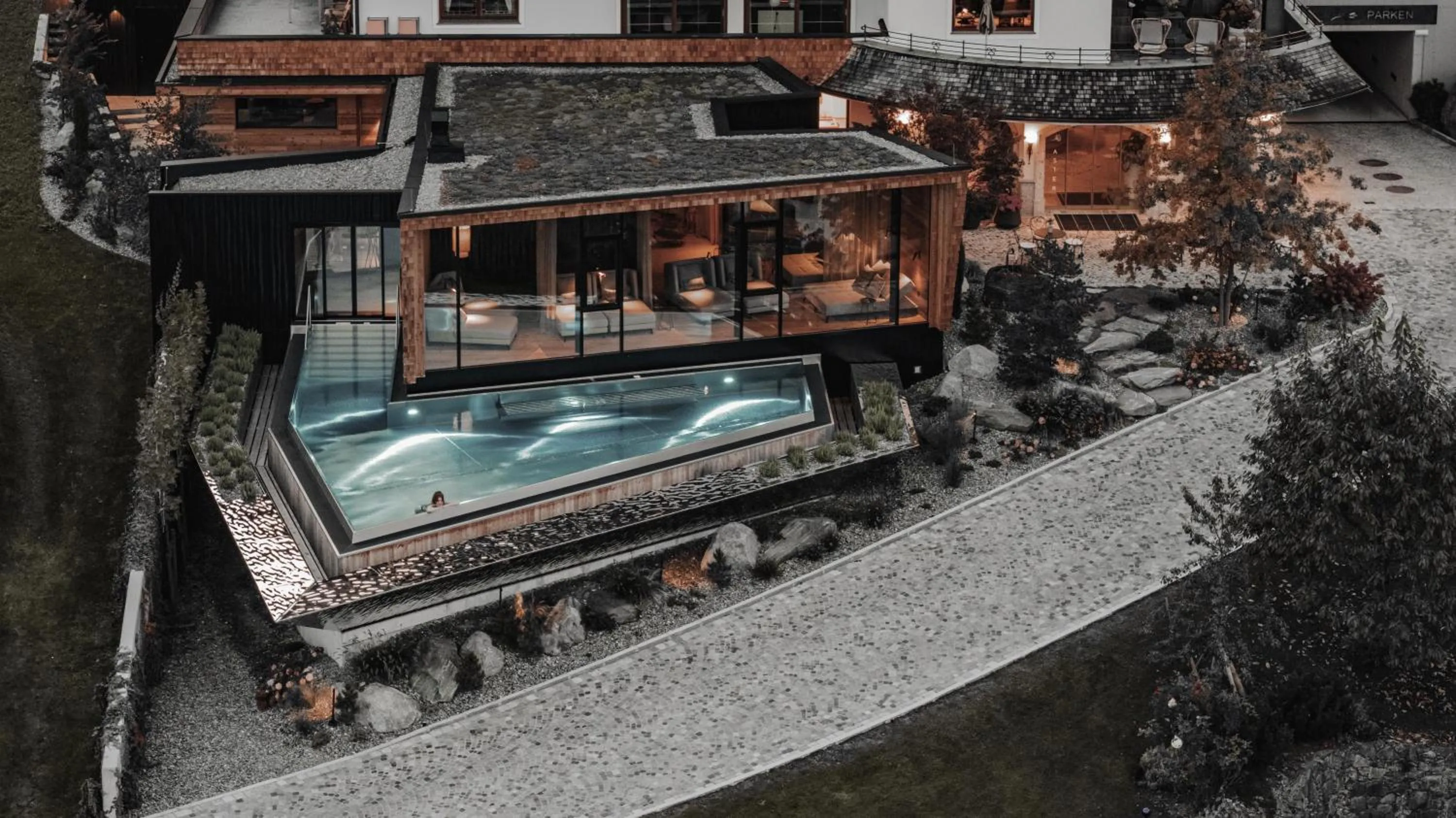 Property building in ASTER Boutique Hotel & Chalets