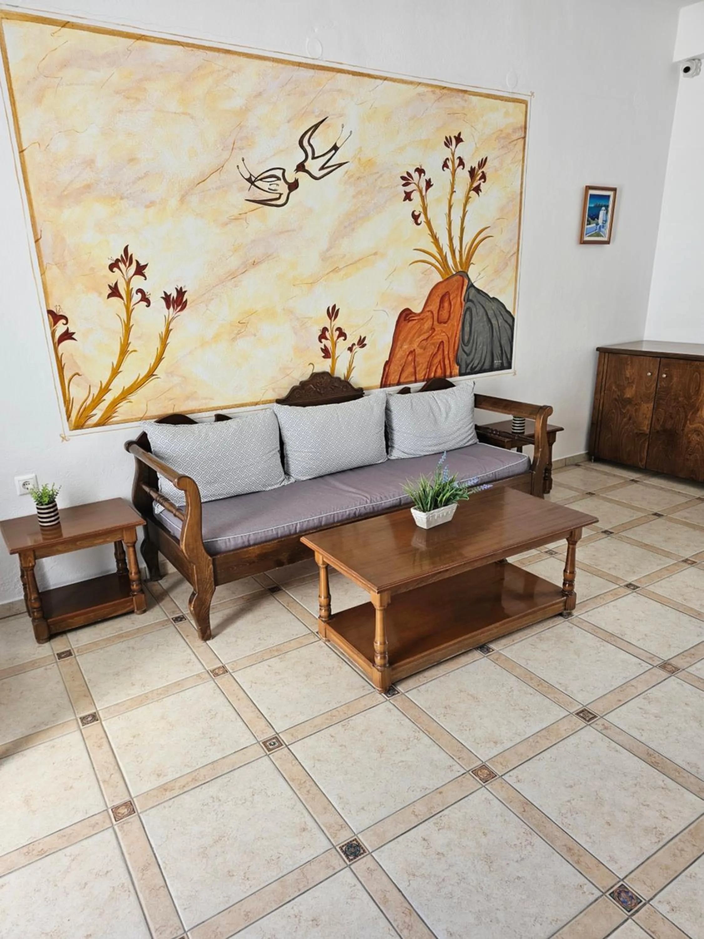 Seating area in Hotel Leta