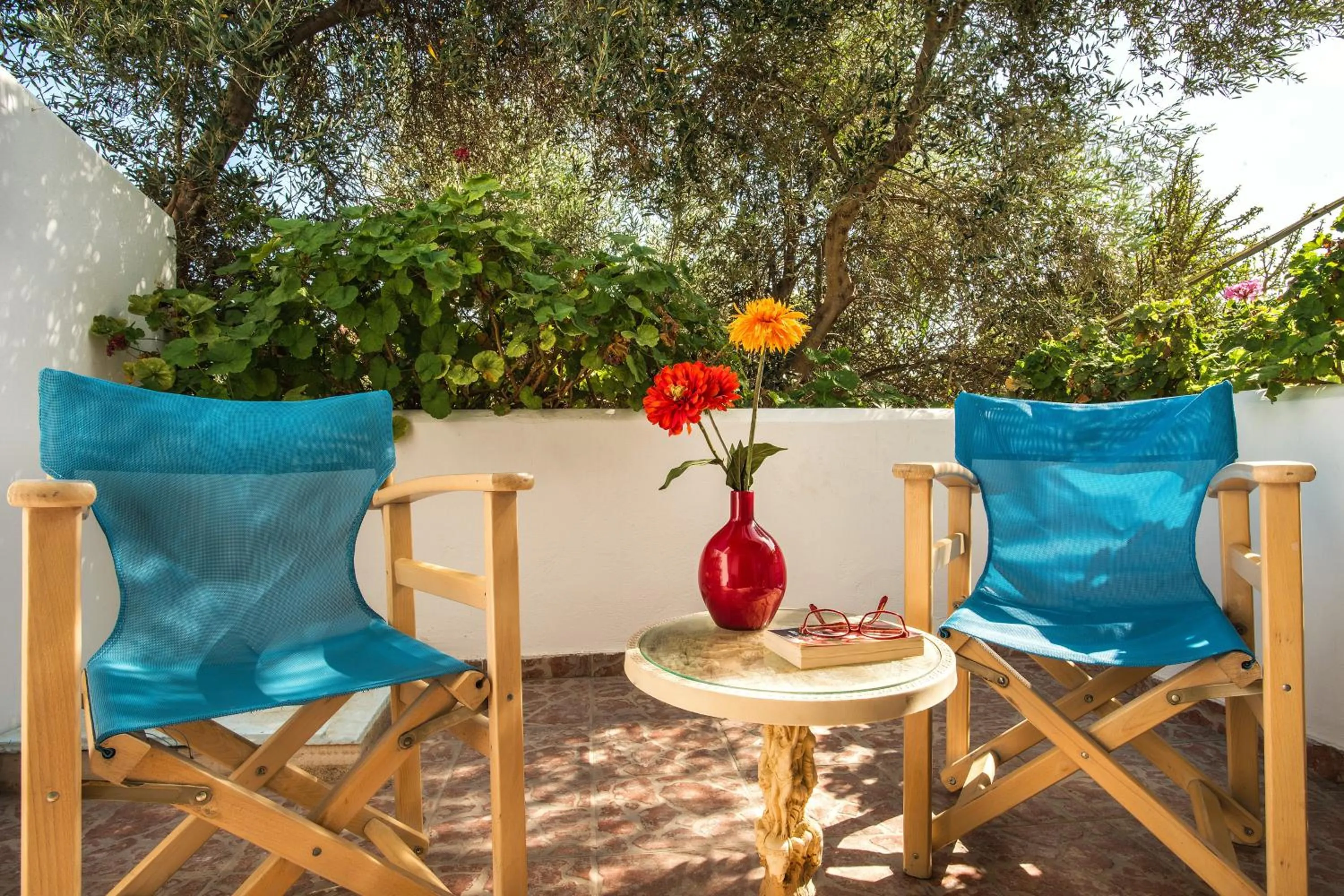 Balcony/Terrace in Hotel Dionysis Studios