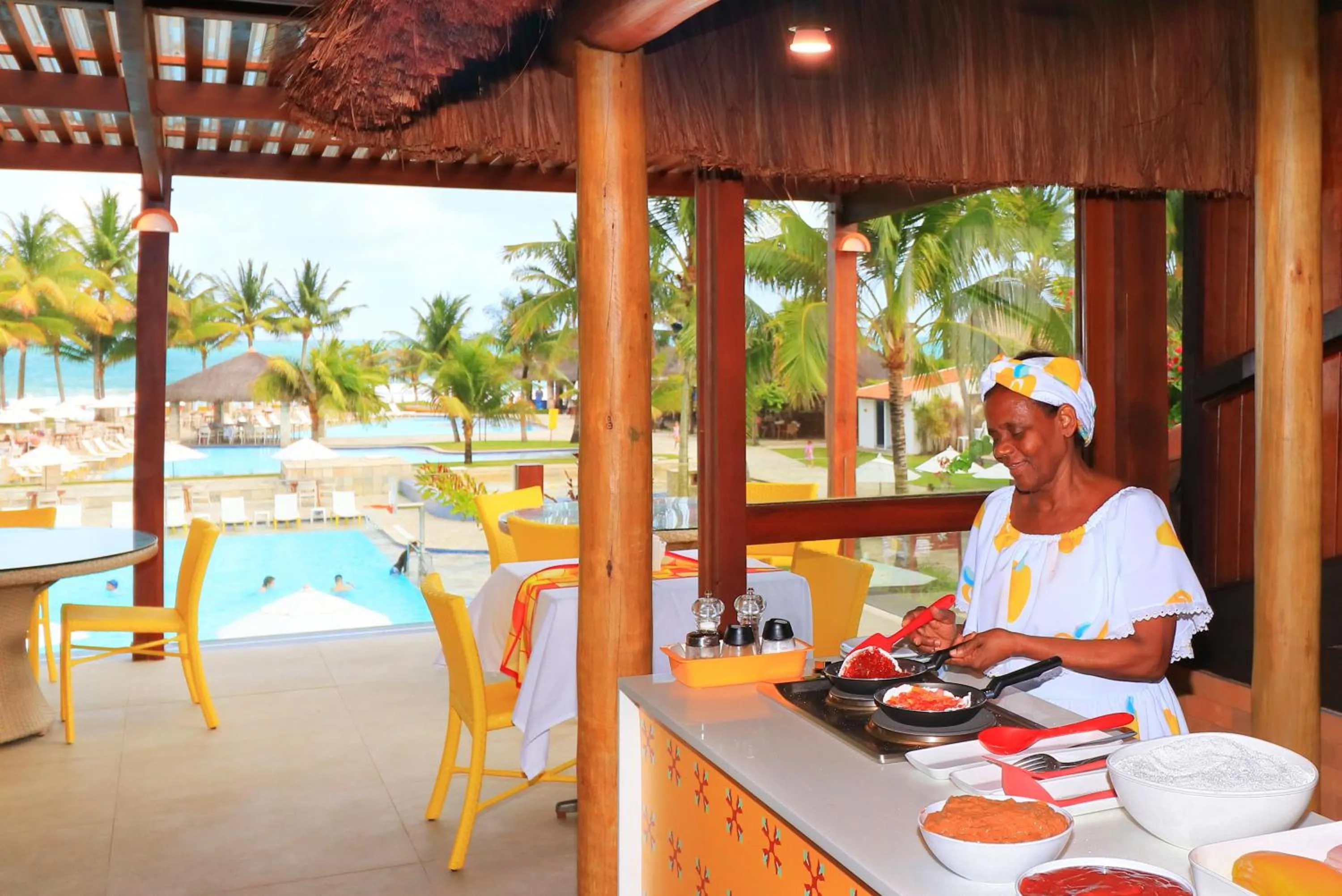 Restaurant/places to eat in Hotel Village Porto De Galinhas