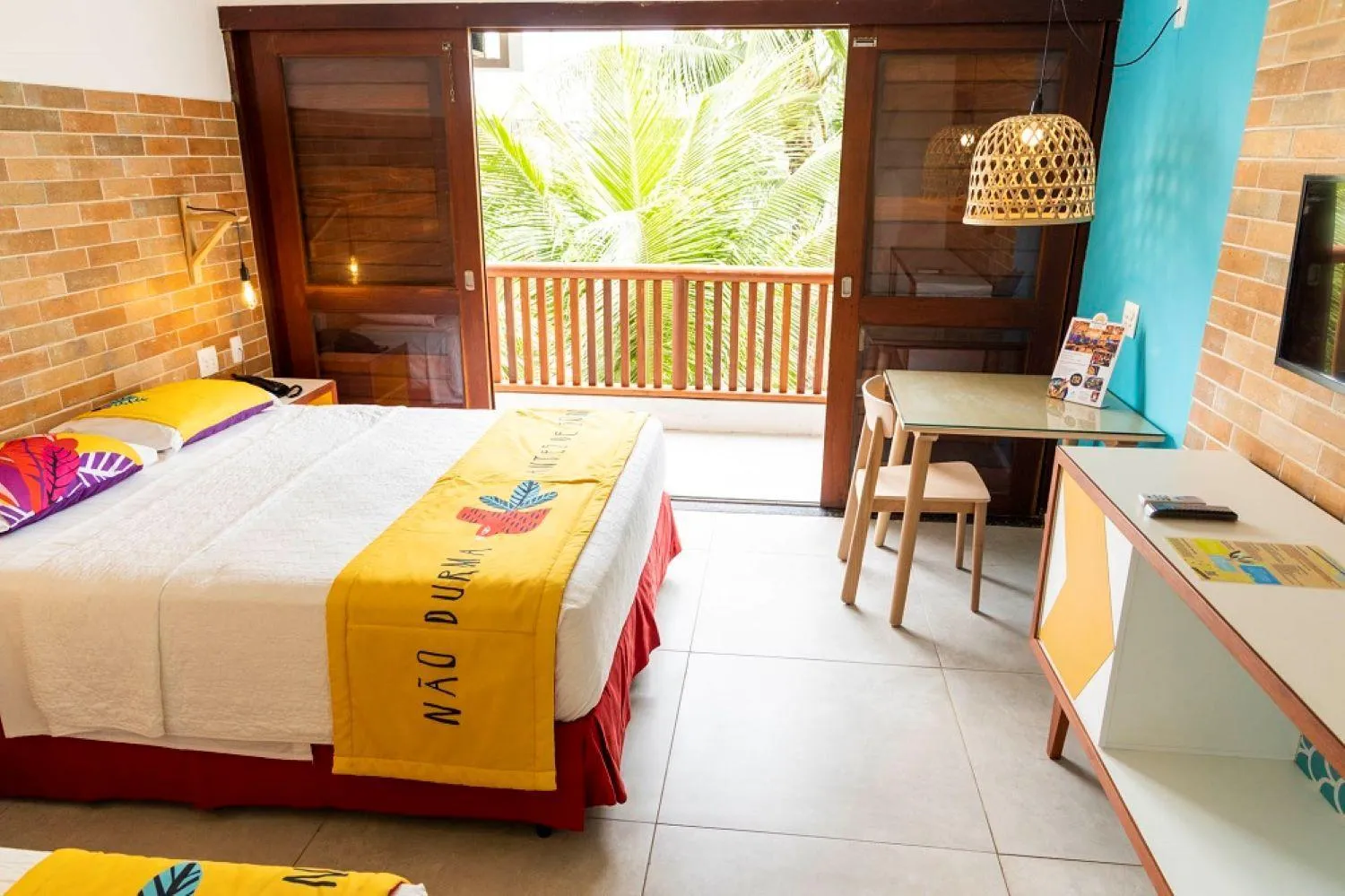 Bedroom, Bed in Hotel Village Porto De Galinhas