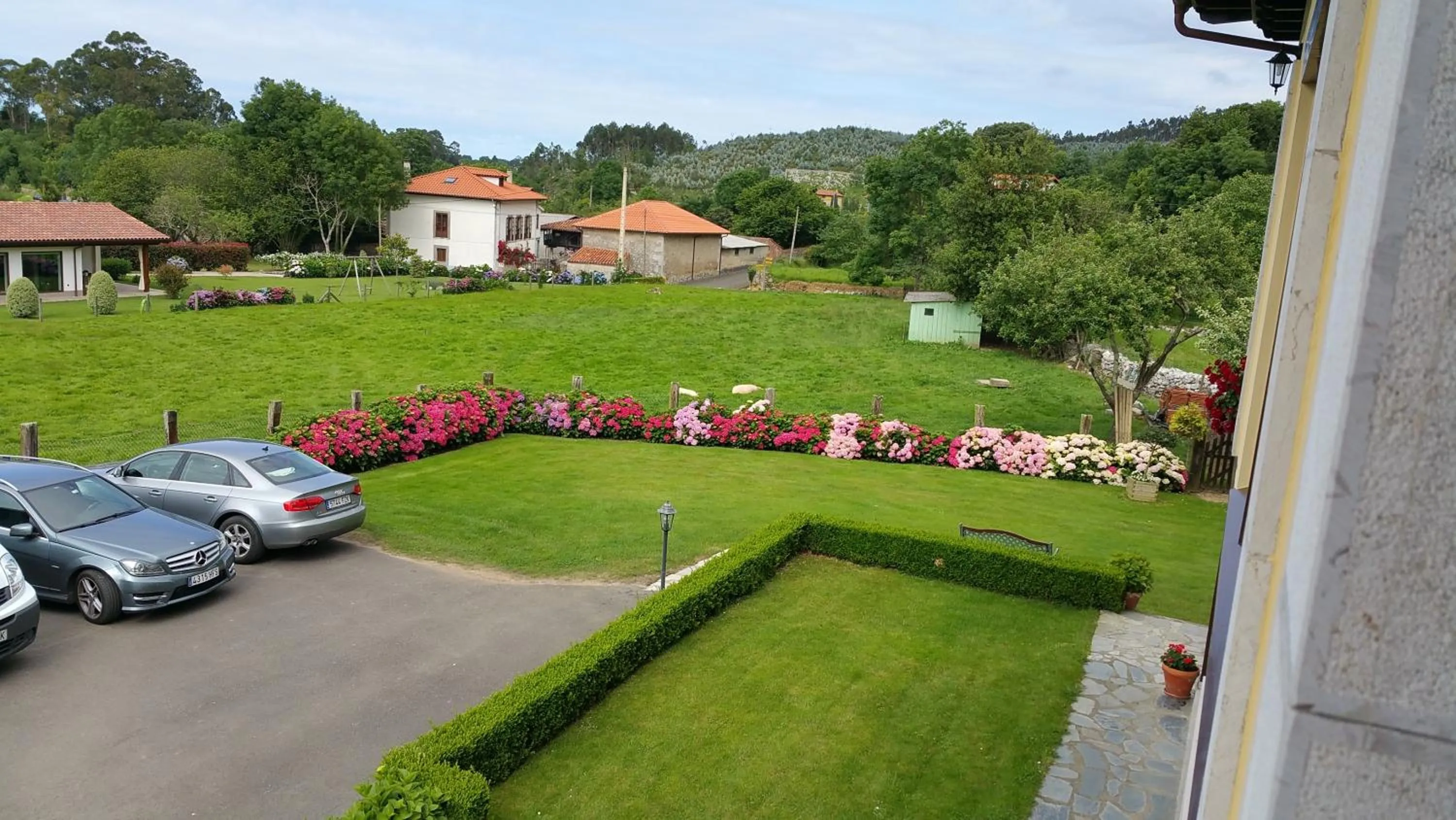Garden view in Casa de Aldea El Frade