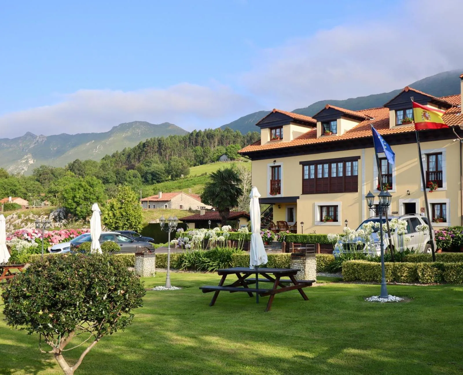 Garden view in Casa de Aldea El Frade